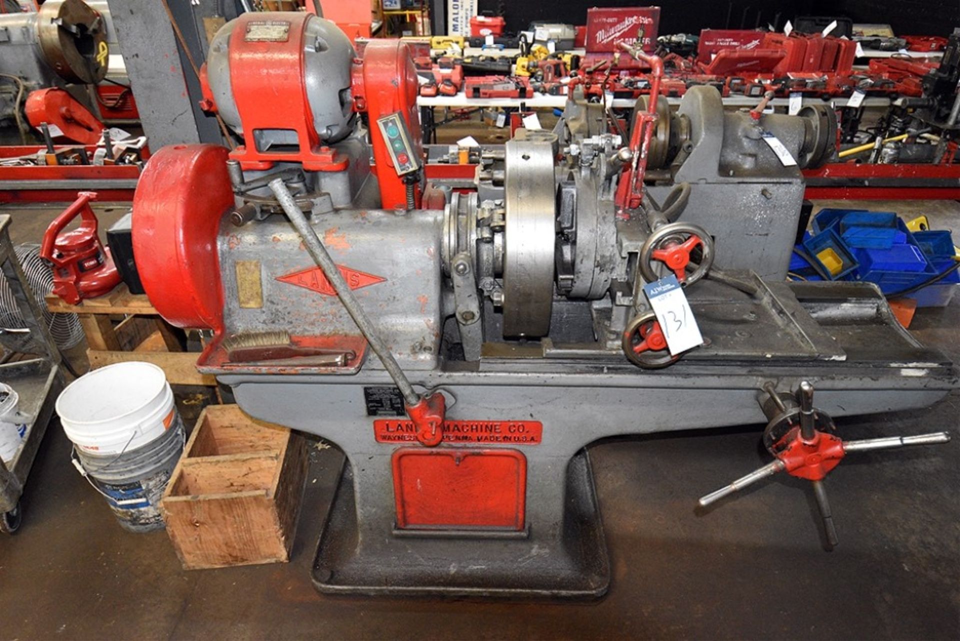 Landis Machine Co. Pipe and Bolt Threading Machine (1/8"-2" Max) - Image 3 of 7