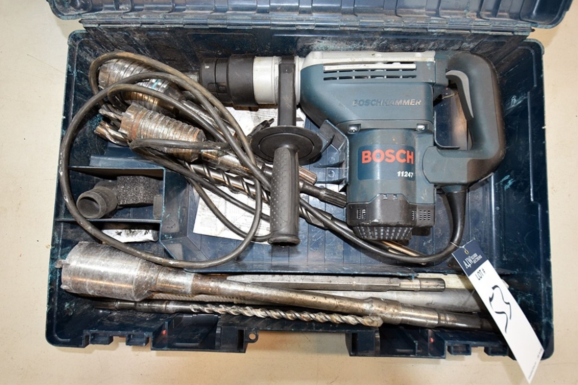 Bosch BoschHammer Model 11247 1-9/16" Corded Combination Hammer w/ Case and Bits