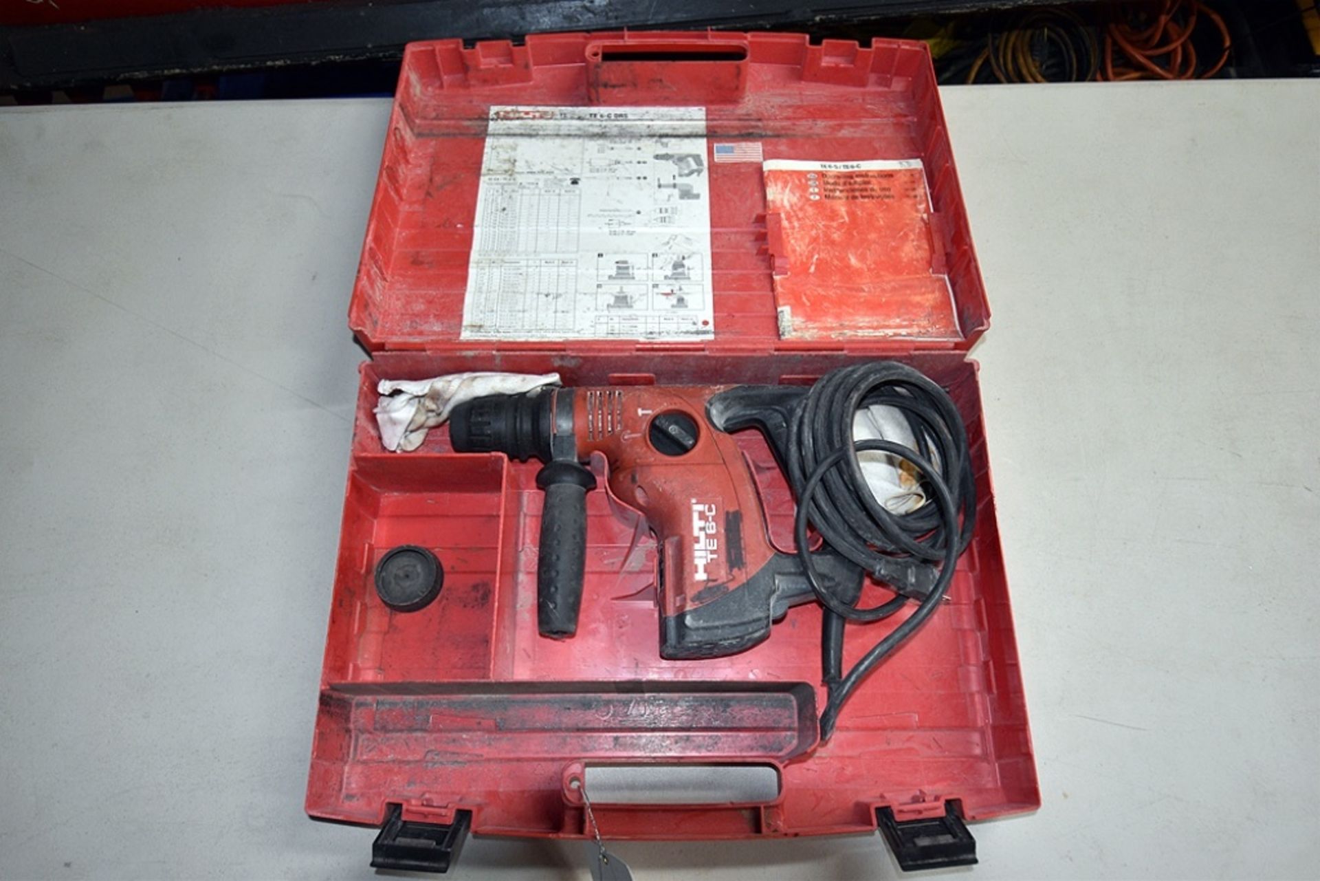 Hilti TE 6-C DRS Corded Rotary Hammer w/ Case