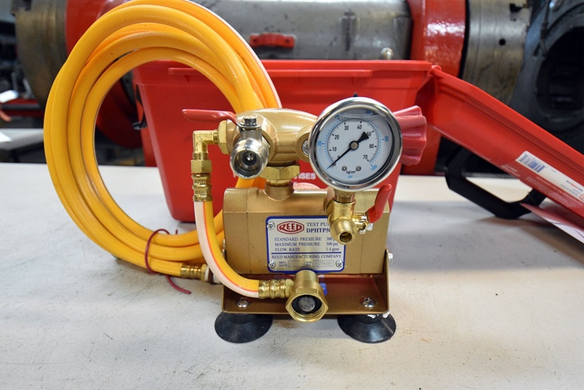Reed Drill-Powered Hydrostatic Pump Model DPHTP500 500PSI Capacity, 1.3 Gallons per Minute - Image 2 of 3