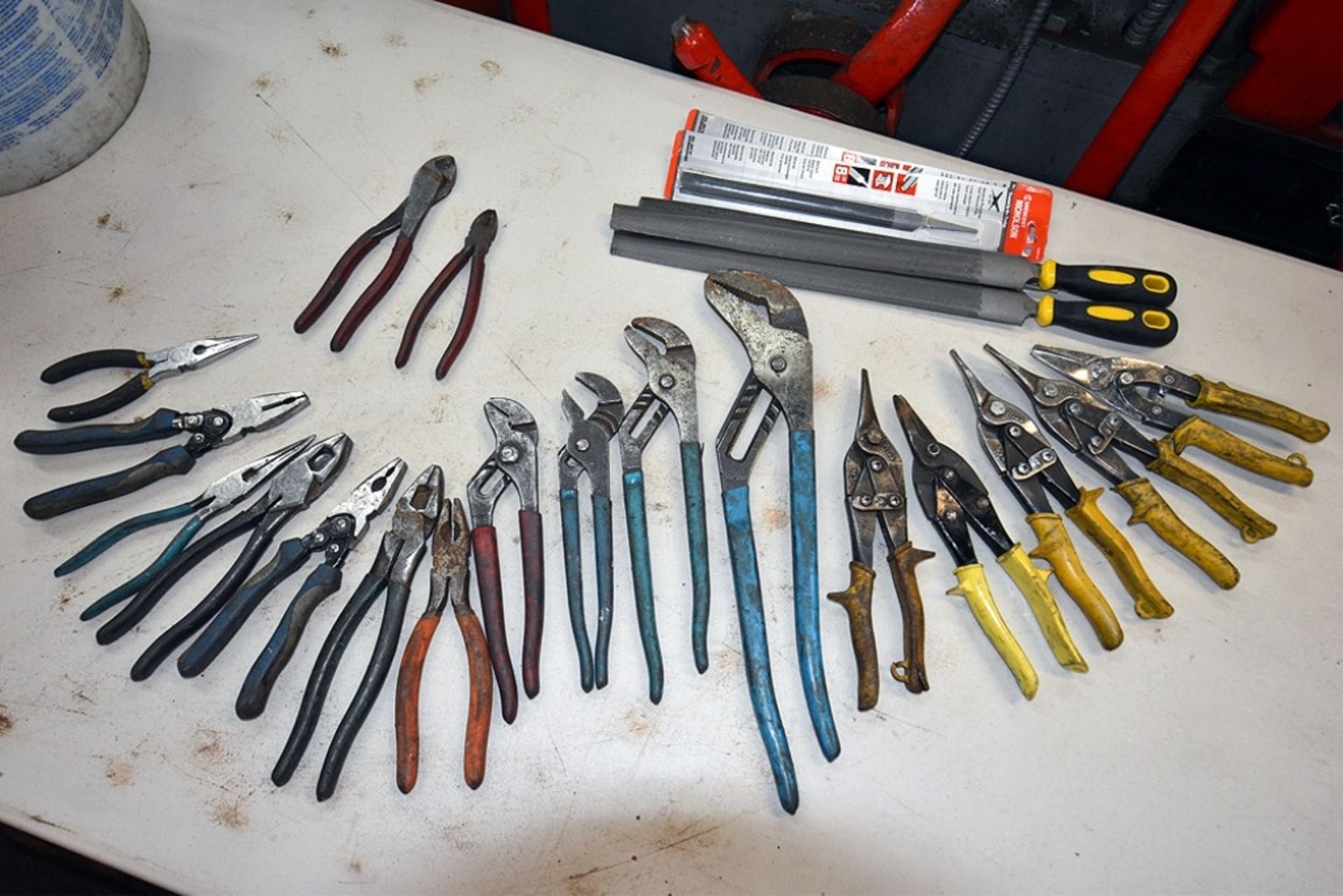 Channel Locks, Shears, and Files