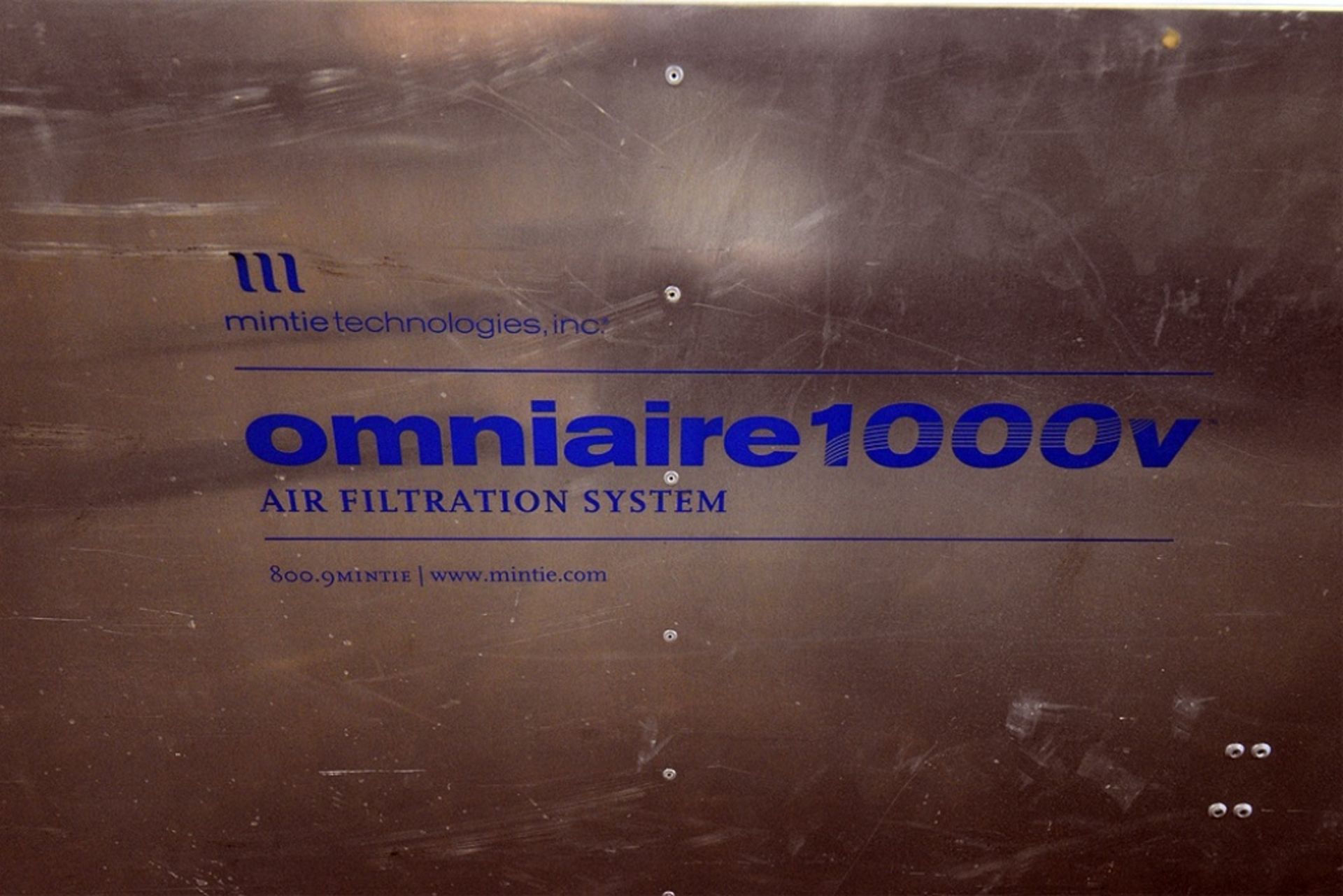 Mintie Technologies Inc. Omniaire 1000v Air Filtration System w/ Filters - Image 3 of 7