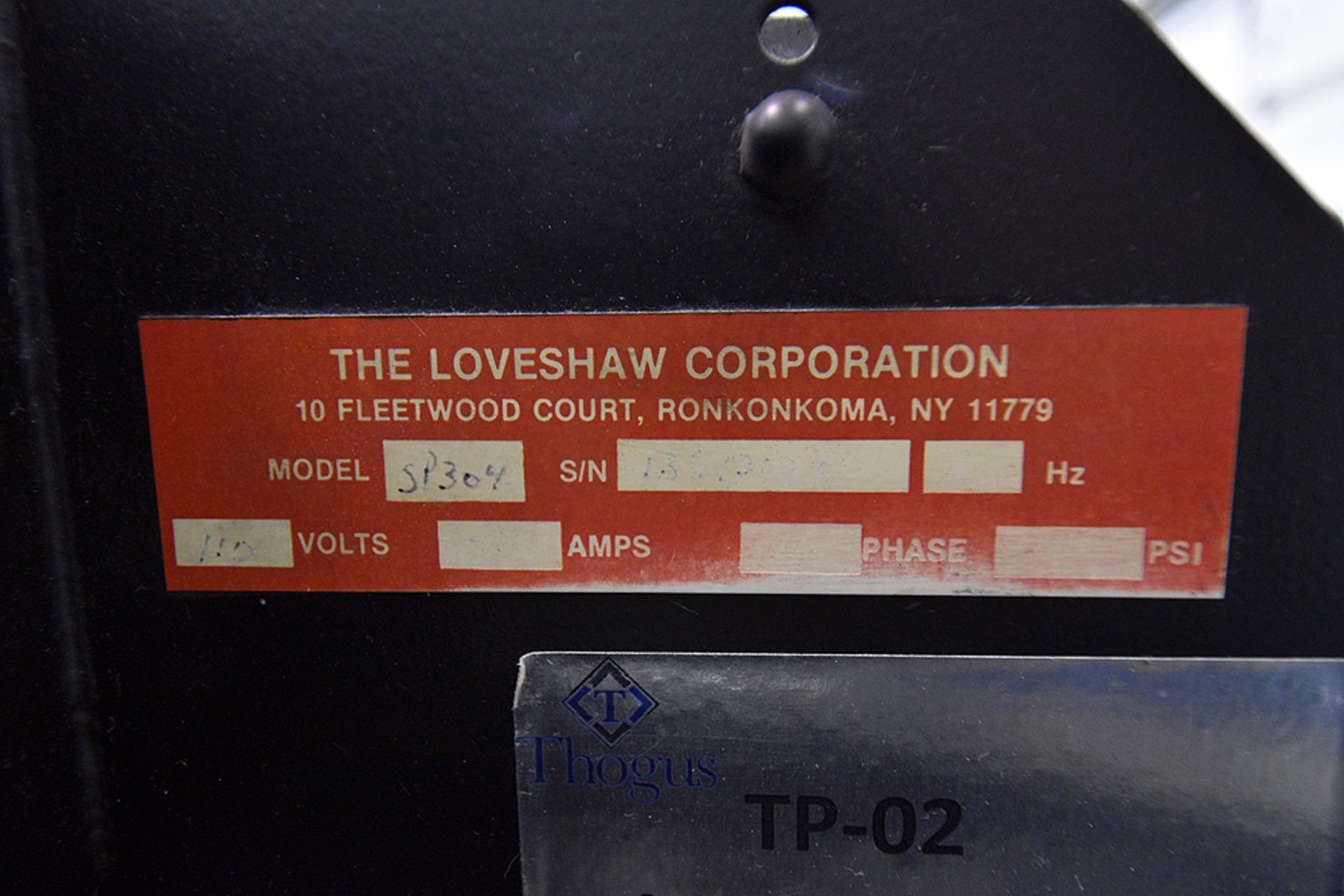 Loveshaw SP304 Box Taper Taping Machine - Image 11 of 11