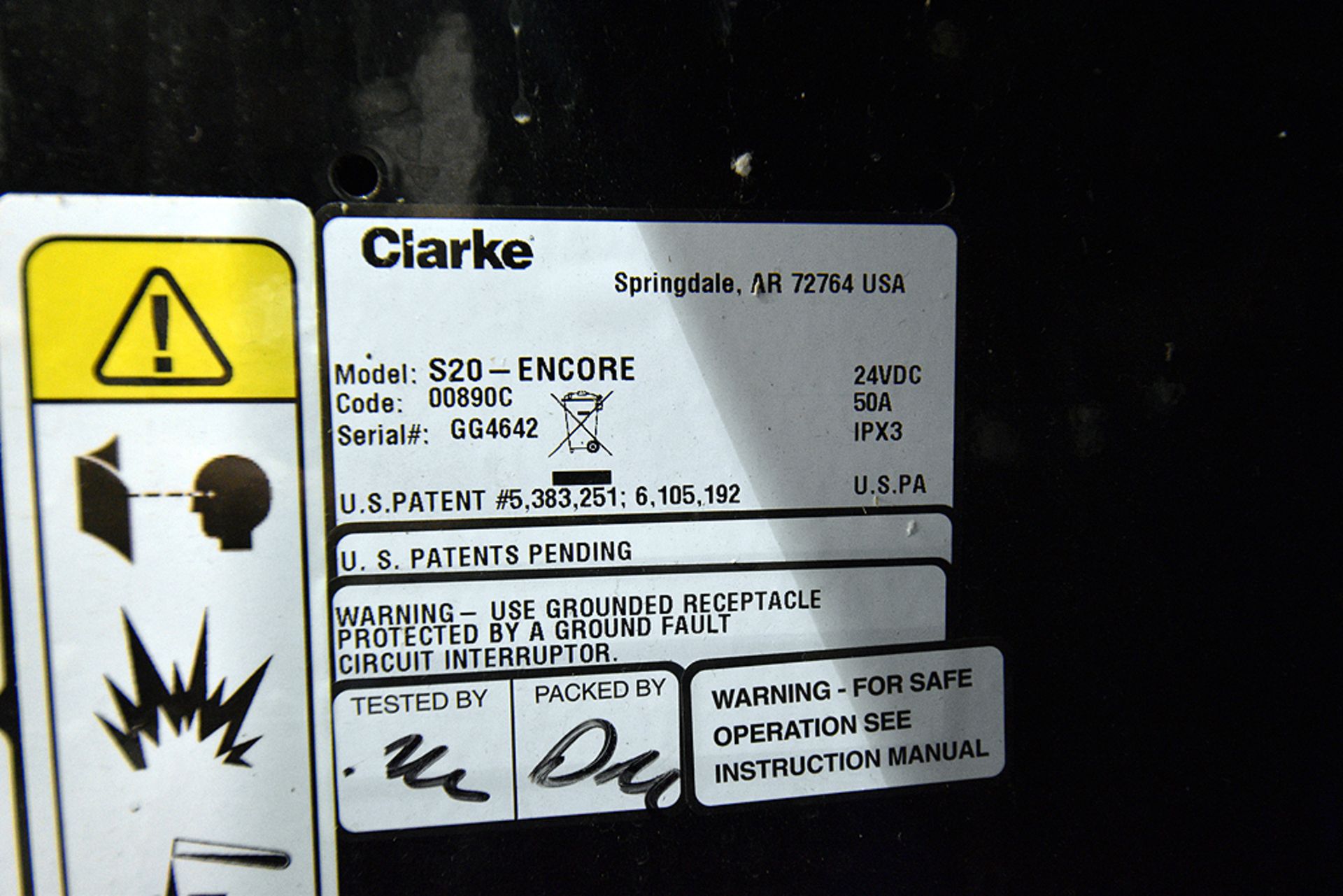 Clarke S20-Encore Floor Scrubber - Image 7 of 7