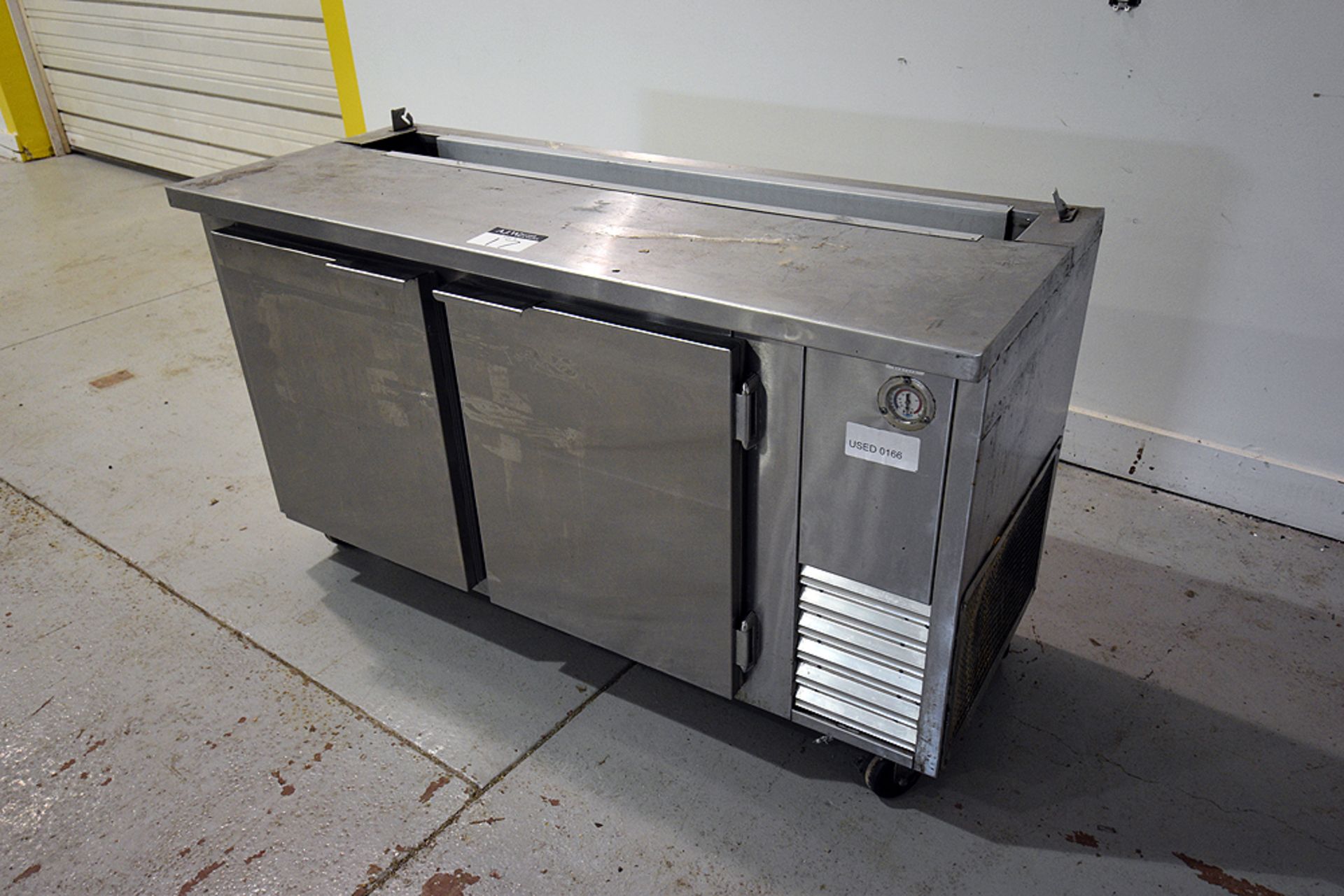 2-Door S/S Refrigerated Cabinet (Open Top)