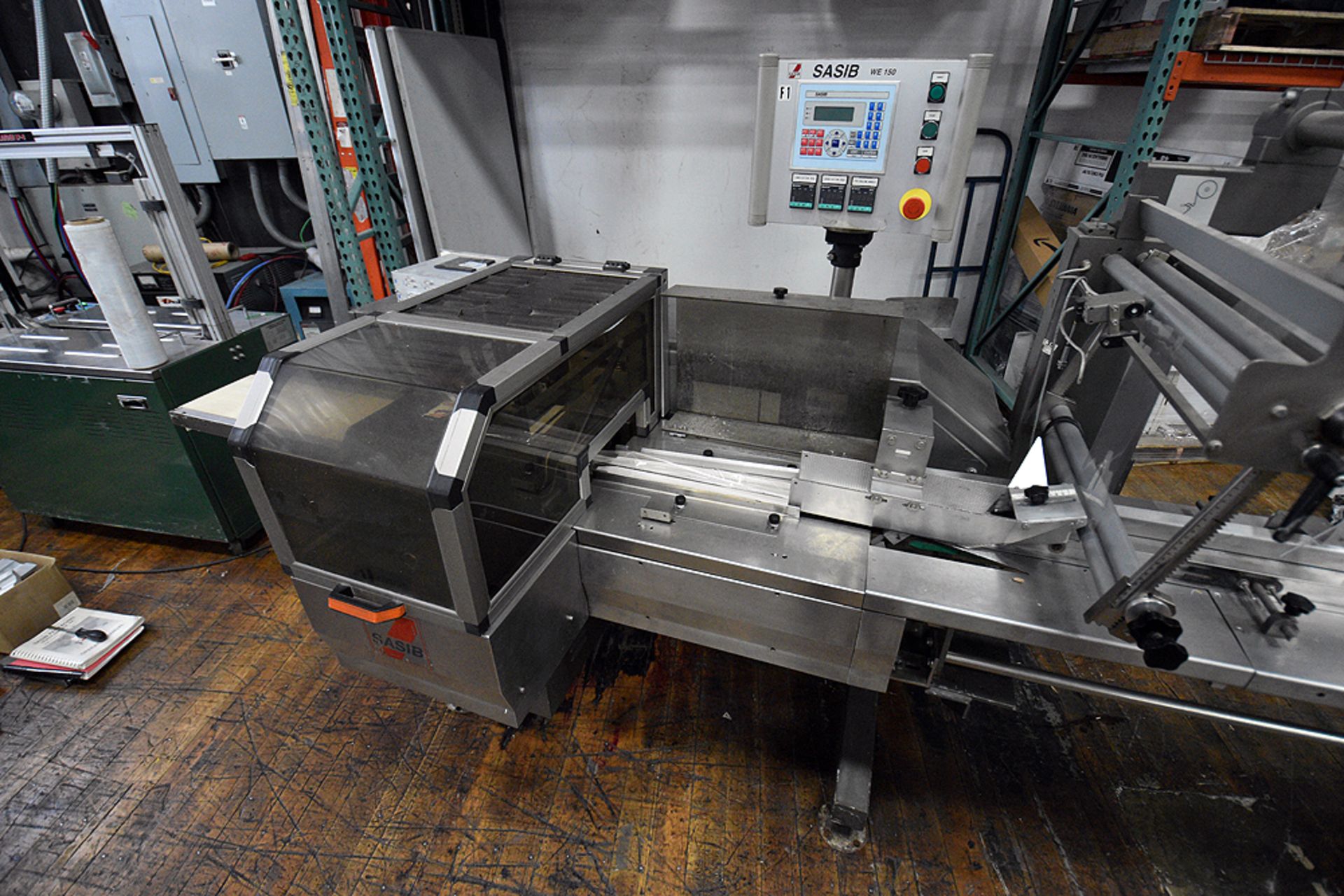 Sasib WE-150 Multi-Axis Horizontal Flo-Wrapper Line w/Attachments (See Pictures for Reference) - Image 3 of 20