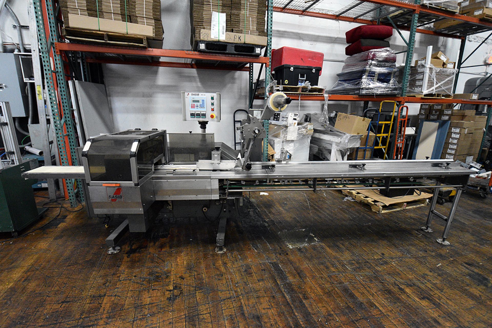 Sasib WE-150 Multi-Axis Horizontal Flo-Wrapper Line w/Attachments (See Pictures for Reference) - Image 2 of 20