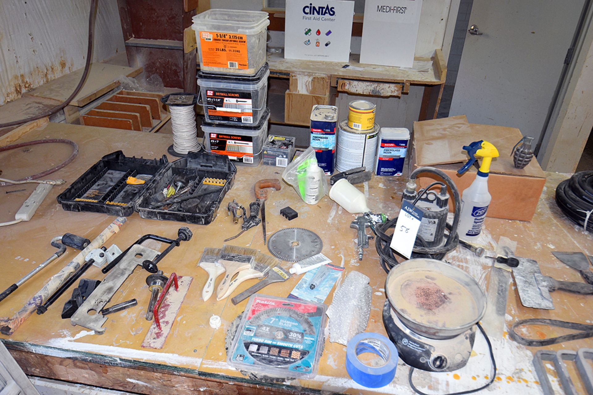 {LOT} Huge Assorment of Tools & Fasteners & Accessories - Image 2 of 4