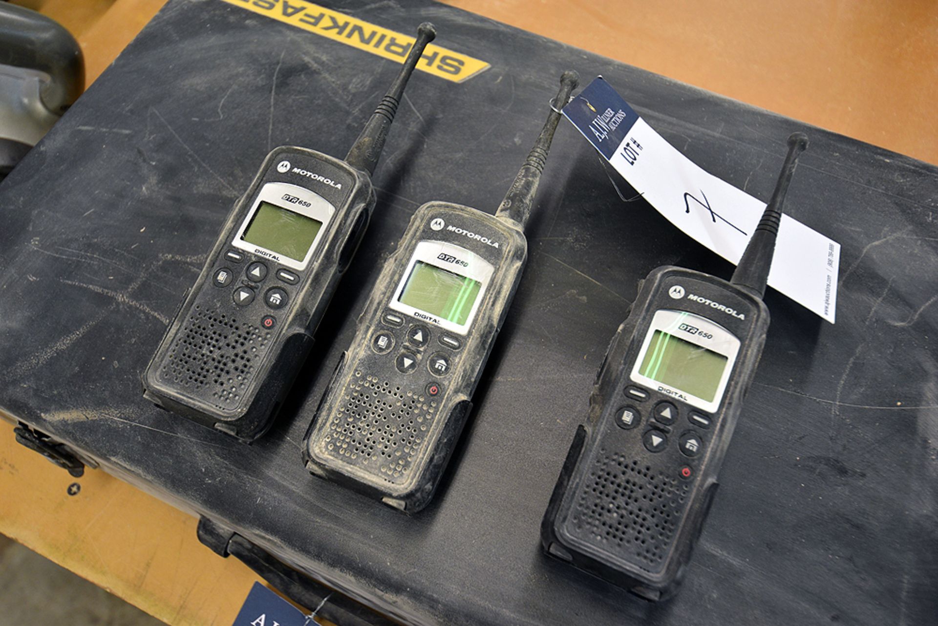 Motorola DTR650 Digital on-site portable radio