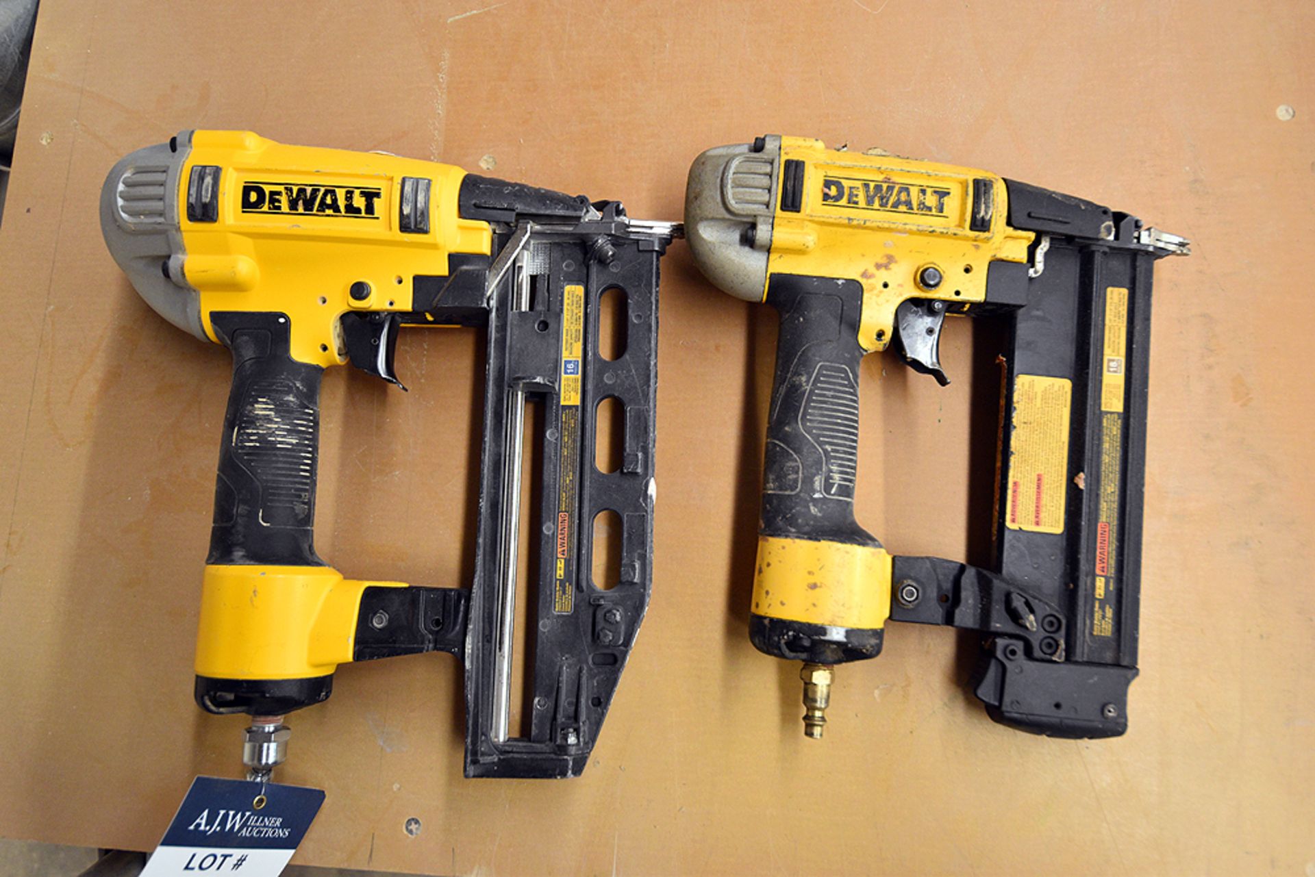 Dewalt Pneumatic Nailers DWFP12233 & DWFP71917