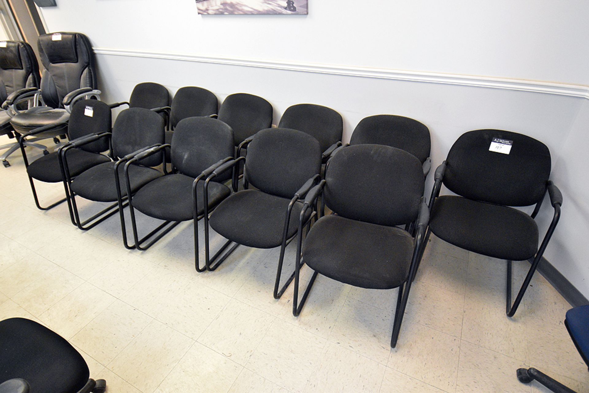 Reception Chairs Black