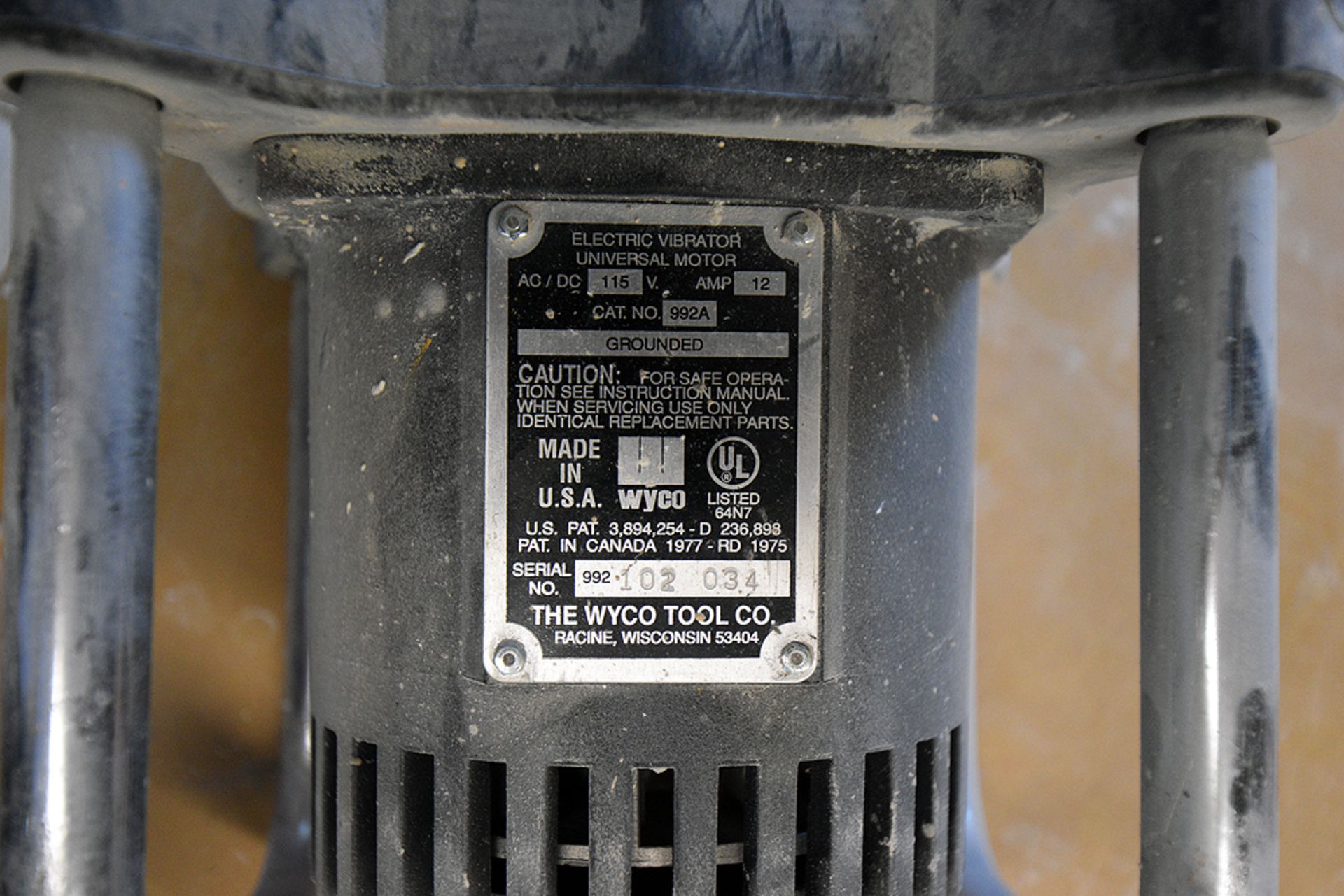 Wyco 992a Electric Concrete Vibrator - Image 3 of 3