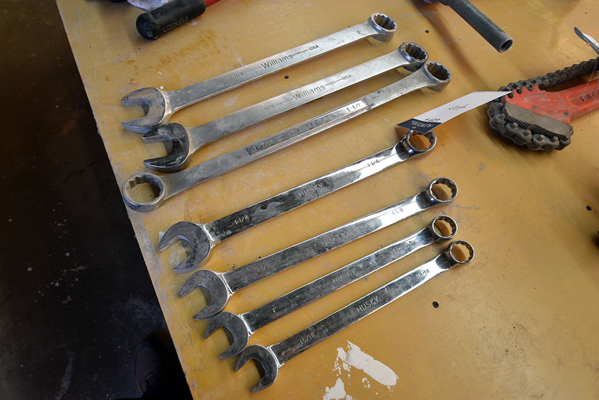 {LOT} Wrenches Asstd: Williams Husky & Craftsman 7pcs