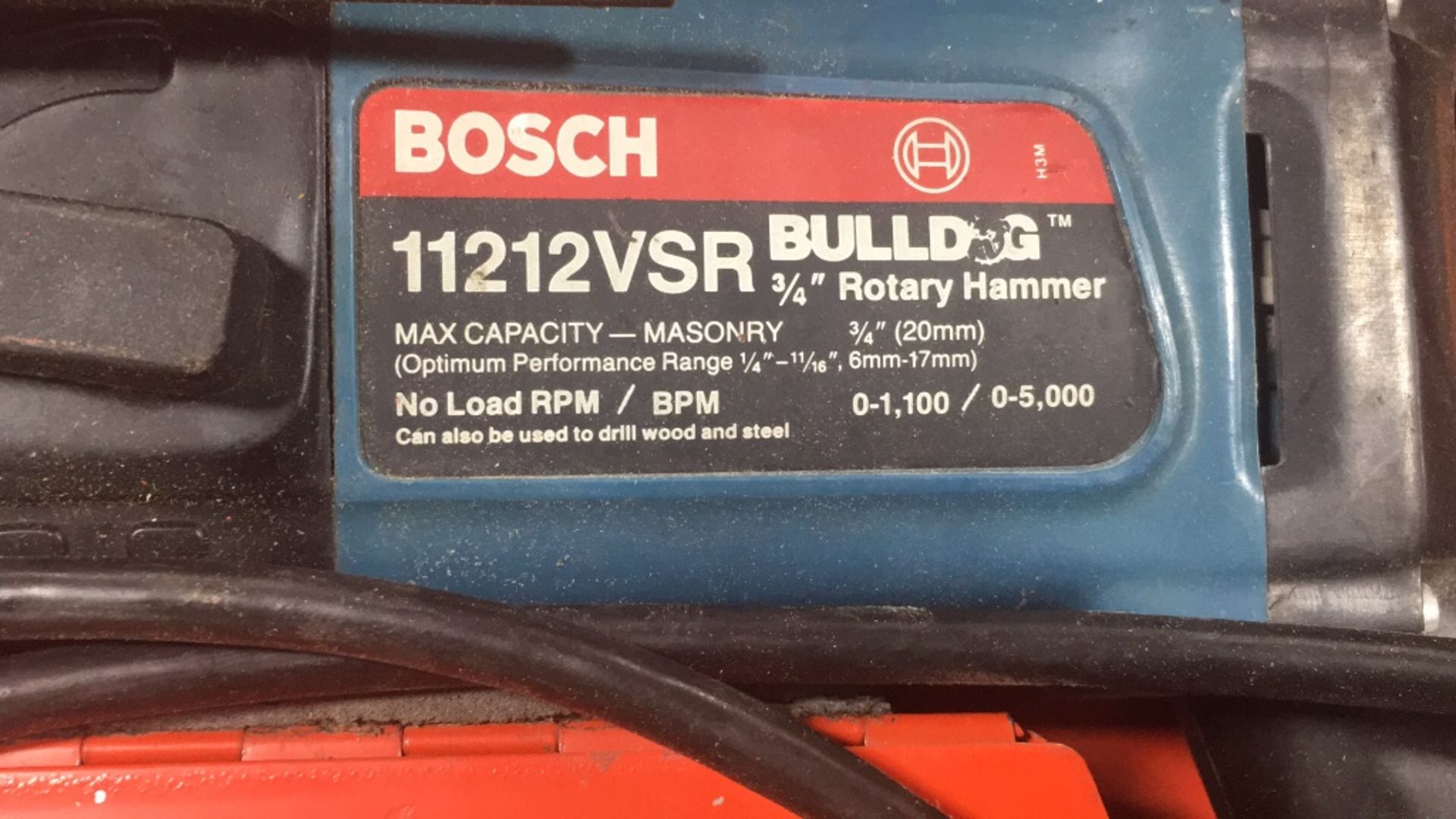 {each} Bosch Bulldog 3/4” Rotary Hammer, Model - Image 3 of 3