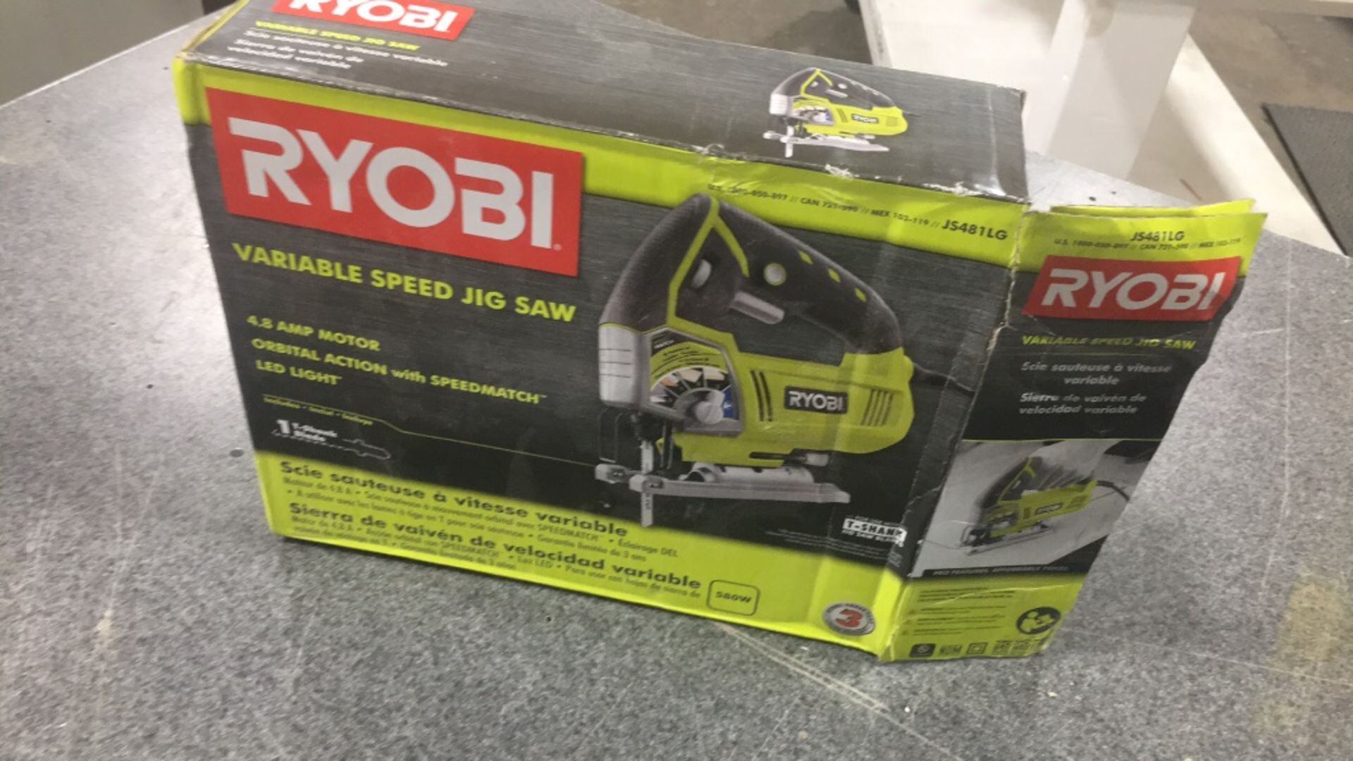 {each} Assortment Jig Saws, Ryobi Model JS481LG, - Image 2 of 6