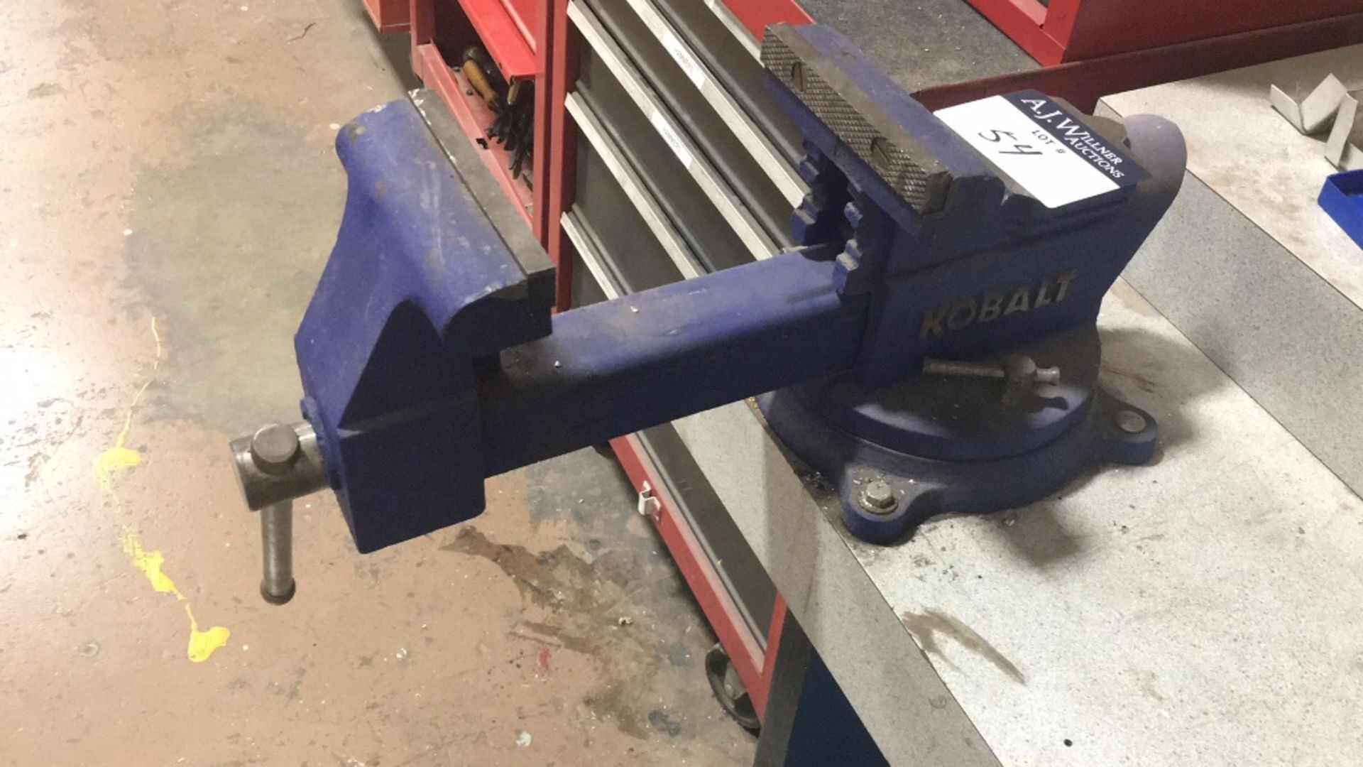 {each} Kobalt Bench Vise, 6” Throat