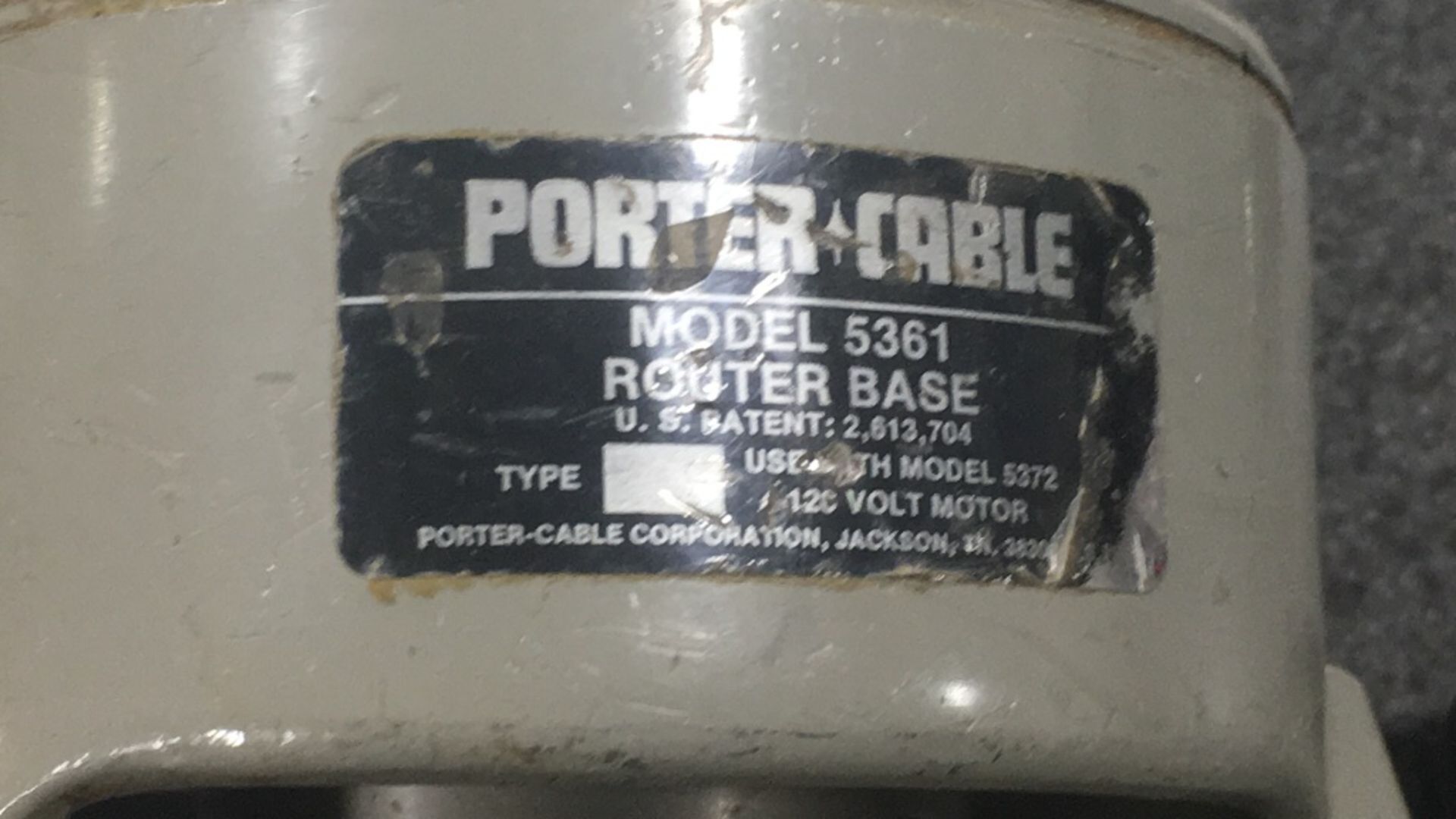 {each} Assorted Routers, Porter Cable Model 5361, - Image 3 of 7