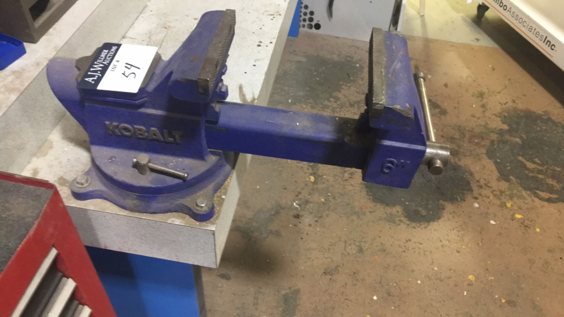 {each} Kobalt Bench Vise, 6” Throat - Image 2 of 4