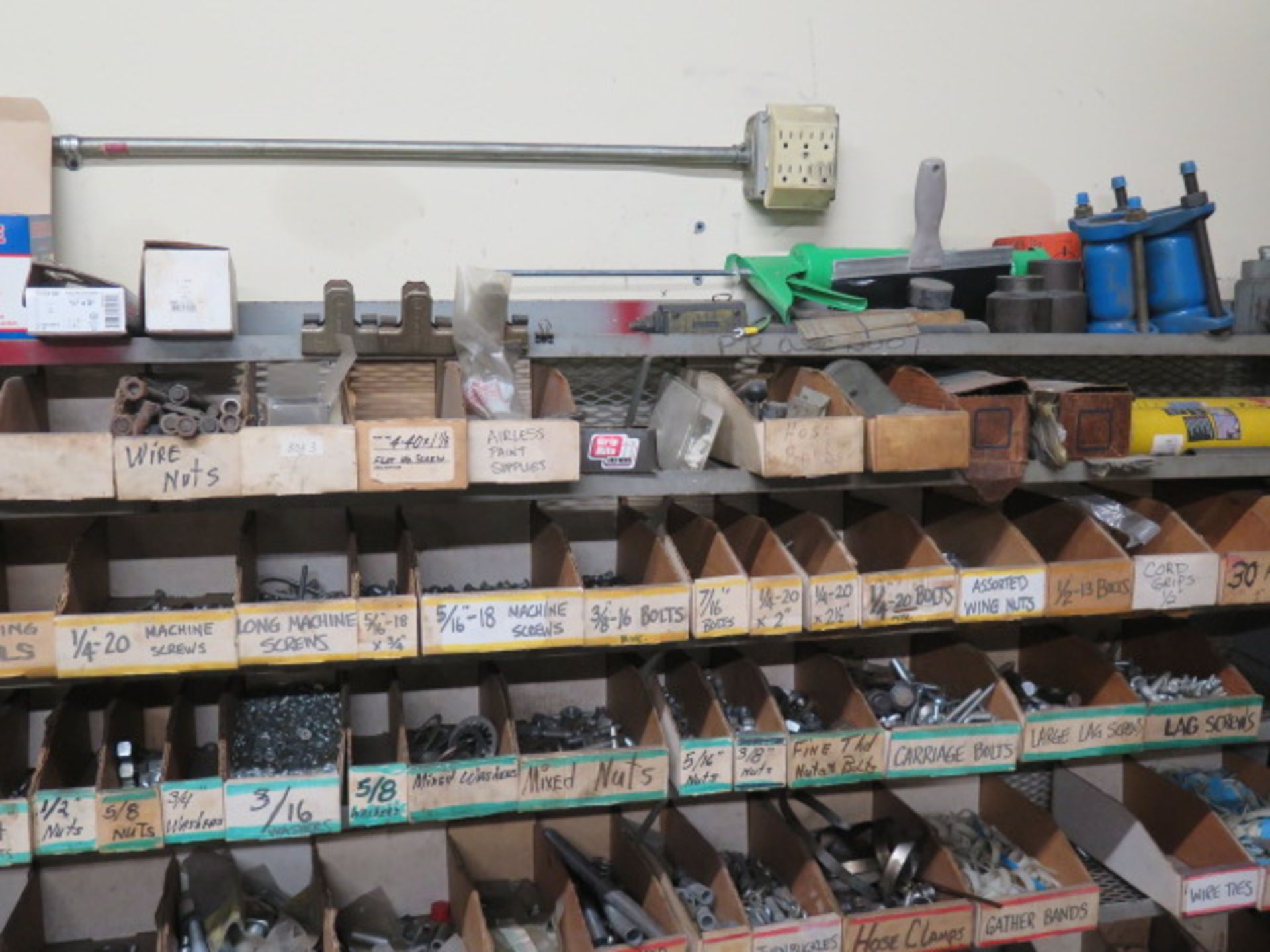 Contents of Maintenance Area, Parts, Suppl;ies and Shelves (MUST TAKE ALL) - Image 9 of 21