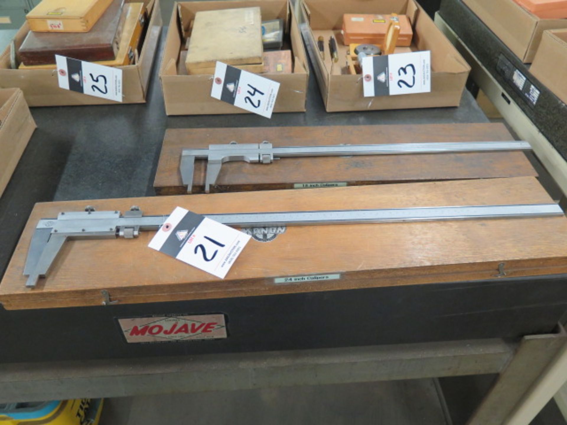 Kanon 24" and 18" Vernier Calipers (2)