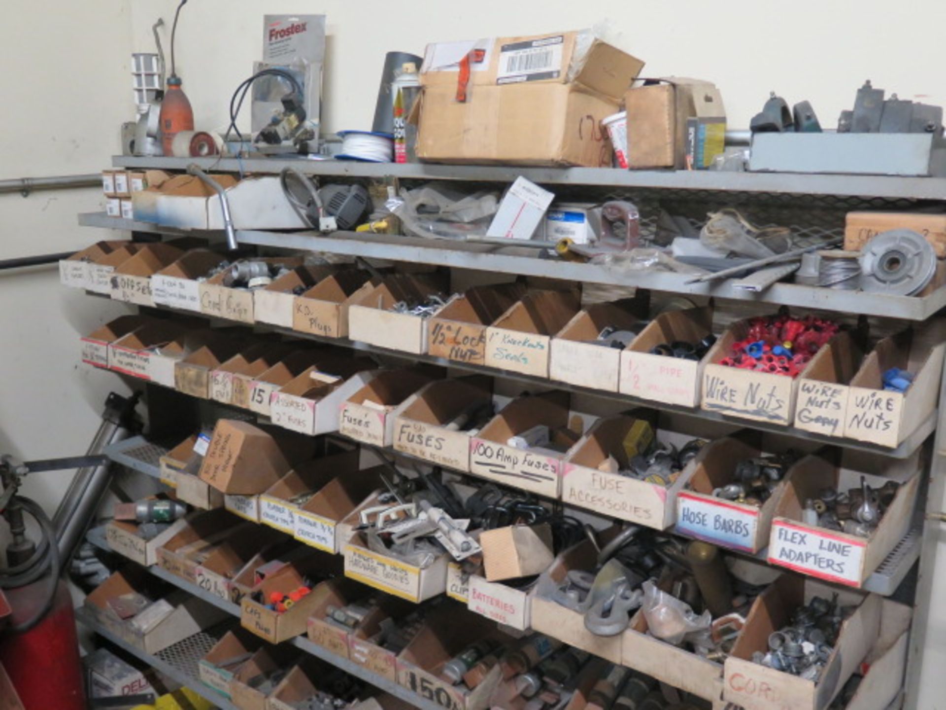 Contents of Maintenance Area, Parts, Suppl;ies and Shelves (MUST TAKE ALL) - Image 10 of 21