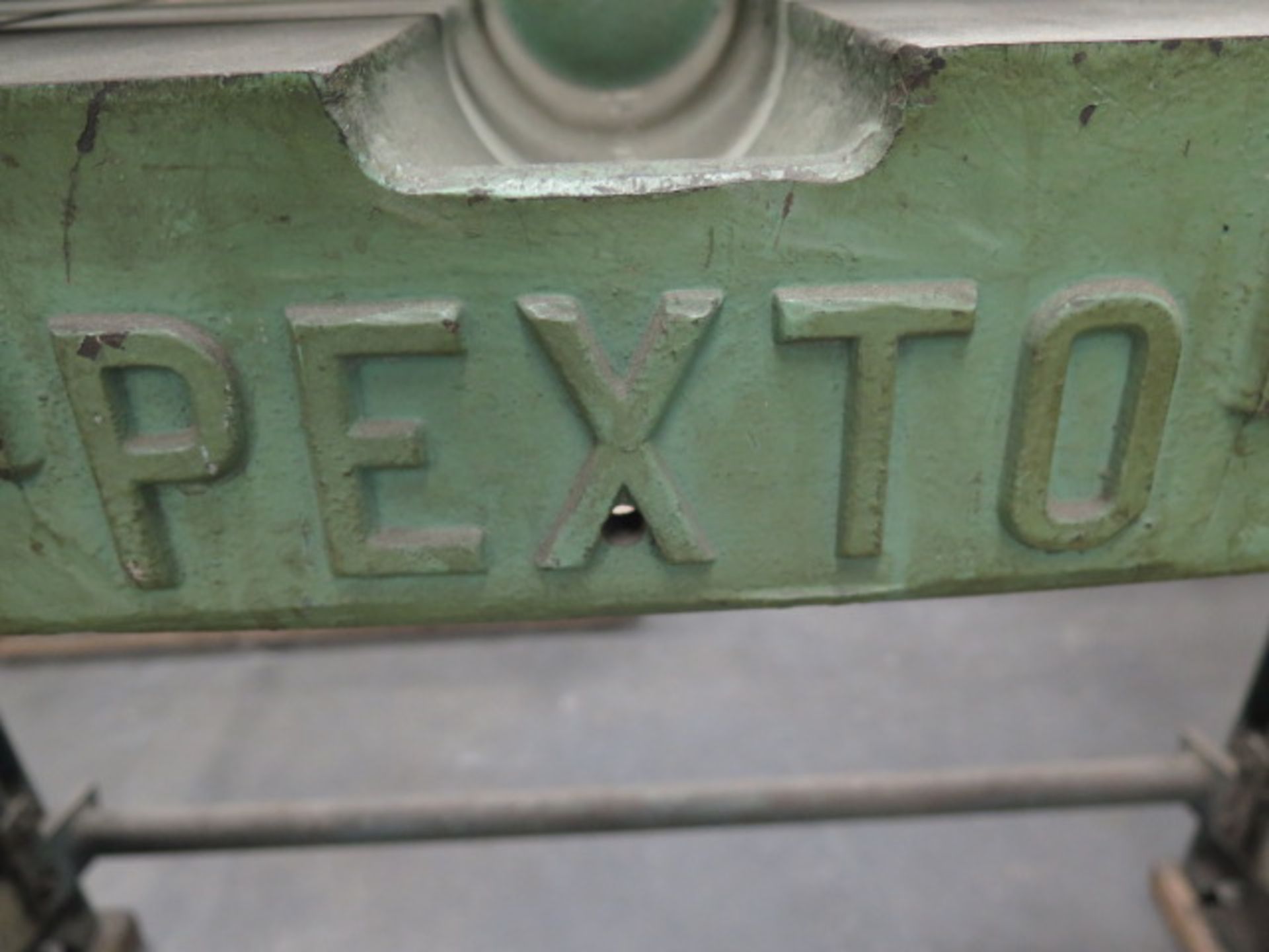 Pexto No. 137 36" Kick Shear w/ Manual Back Gauge - Image 3 of 5