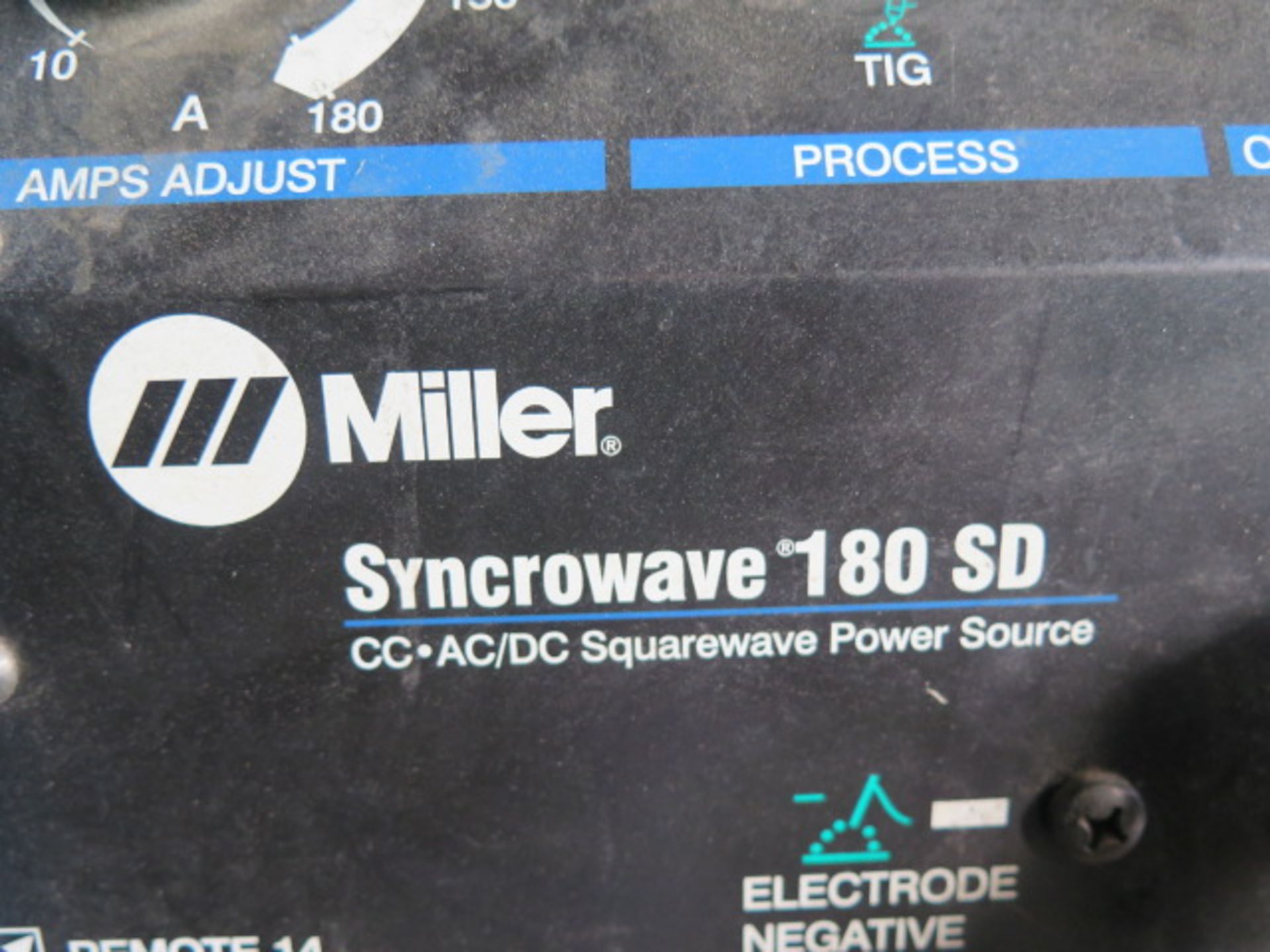 Miller Syncrowave 180SD CC-AC/DC Squarewave Welding Power Source s/n LA314075 - Image 5 of 5