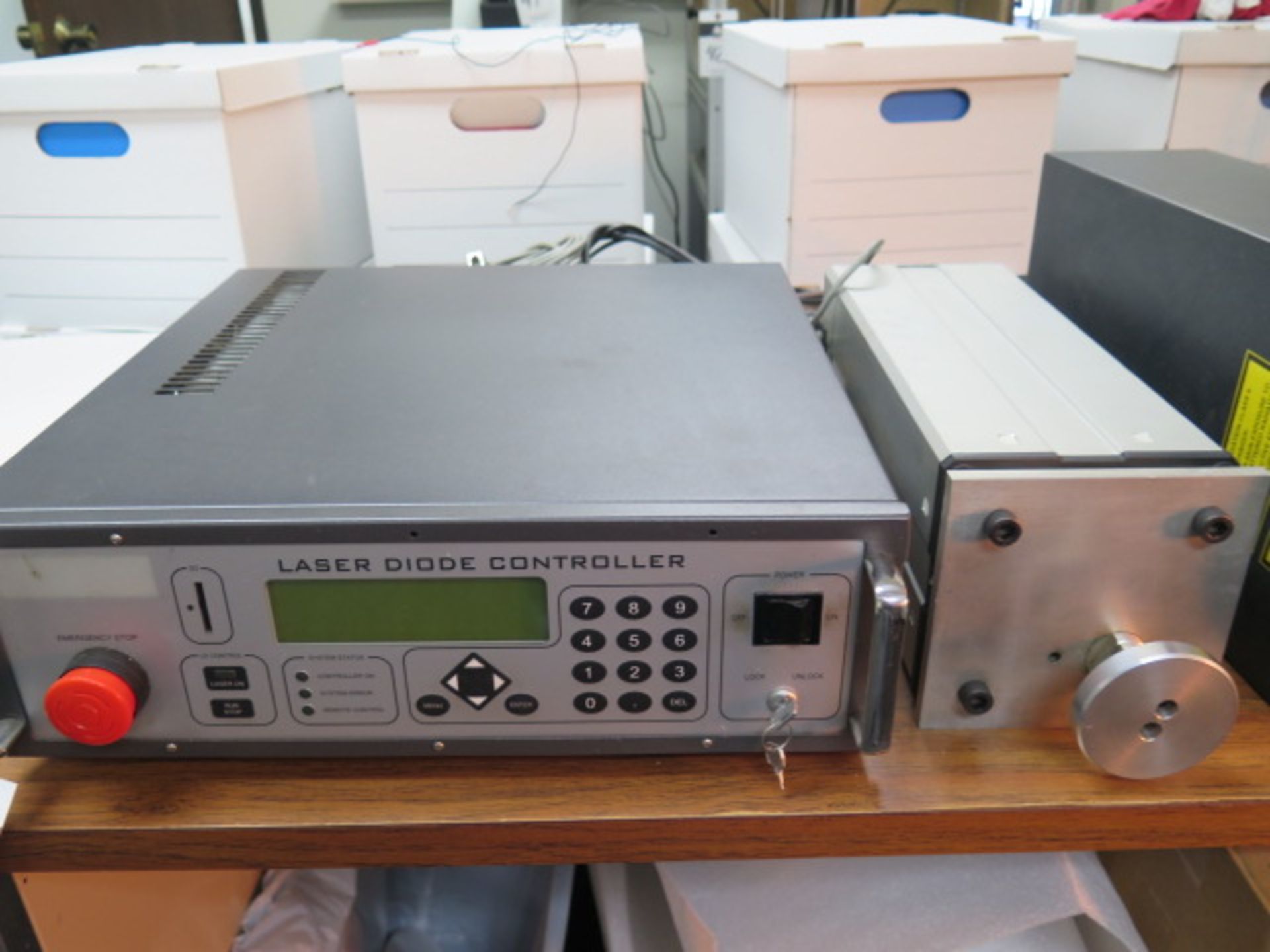 2009 "Q Mark 20" 20 Watt Laser Marking System w/ Laser Diode Controller and Misc Acces - Image 2 of 4