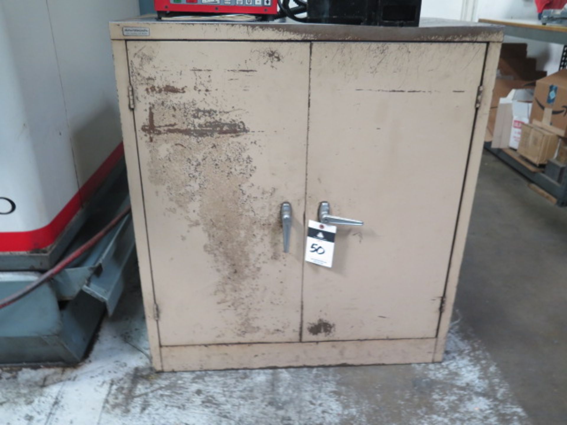 Storage Cabinet w/ Misc