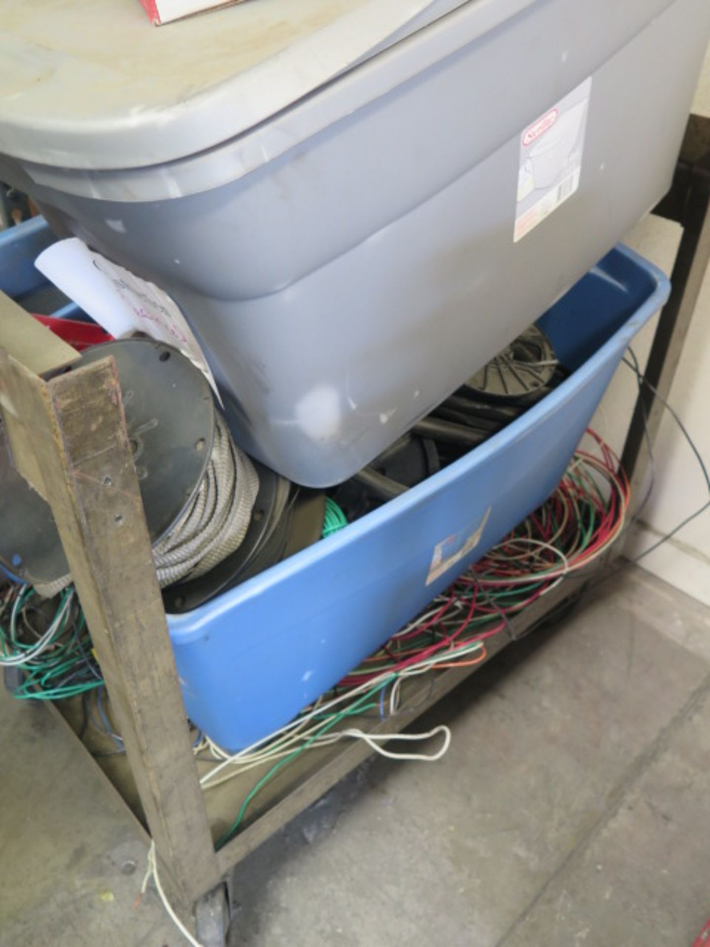 Misc Electrical Disconnects, Wire and Boxes w/ Carts - Image 4 of 4