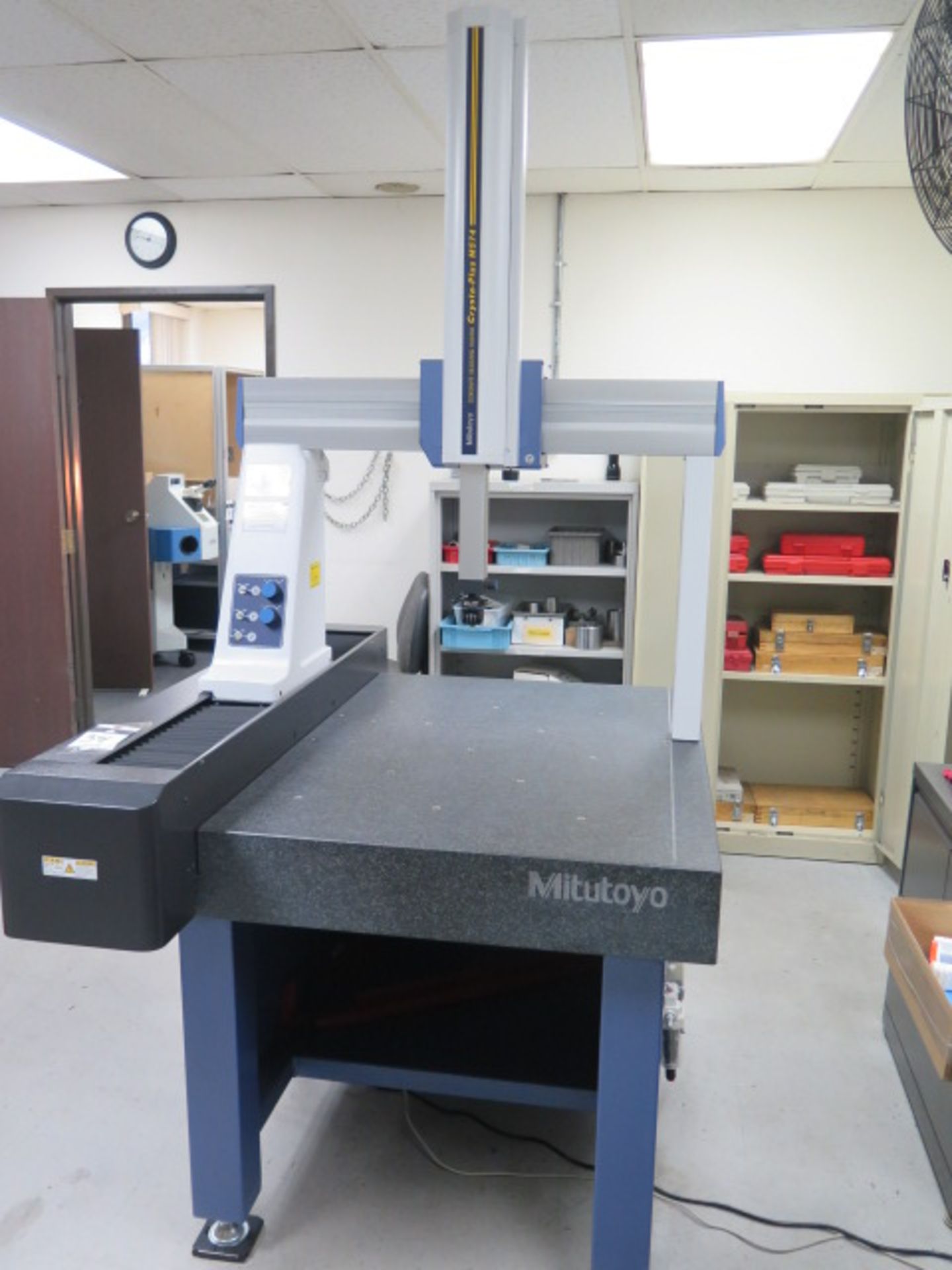 AUG/2019 Mitutoyo Crysta-Plus M574 CMM Machine s/n 00941810 w/ Renishaw MH20i Probe Head, 19.7” x - Image 3 of 14