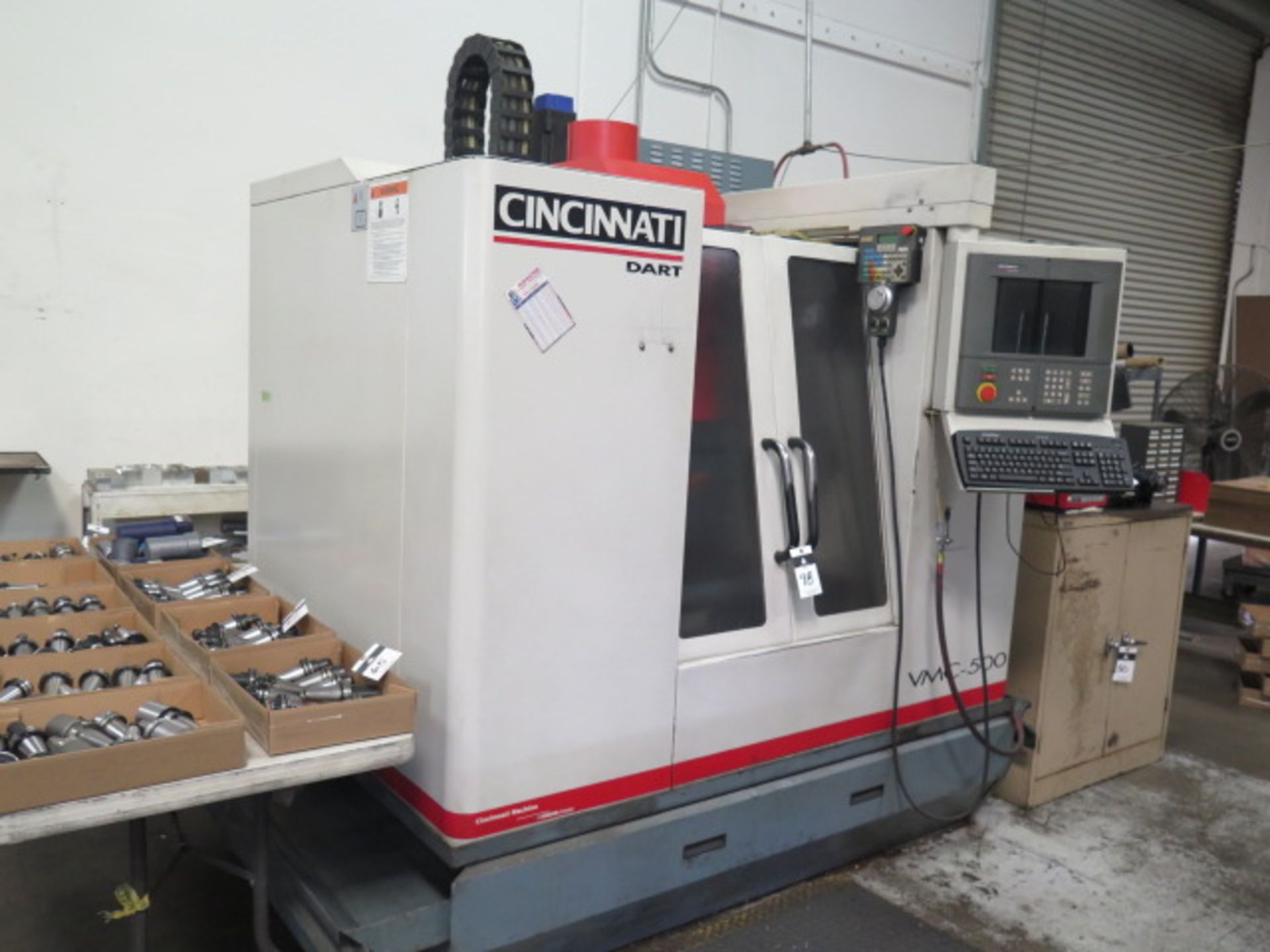 Cincinnati VMC-500 “Dart-500” CNC Vertical Machining Center s/n 7042-A00-KK2092 w/ Cincinnati - Image 2 of 13