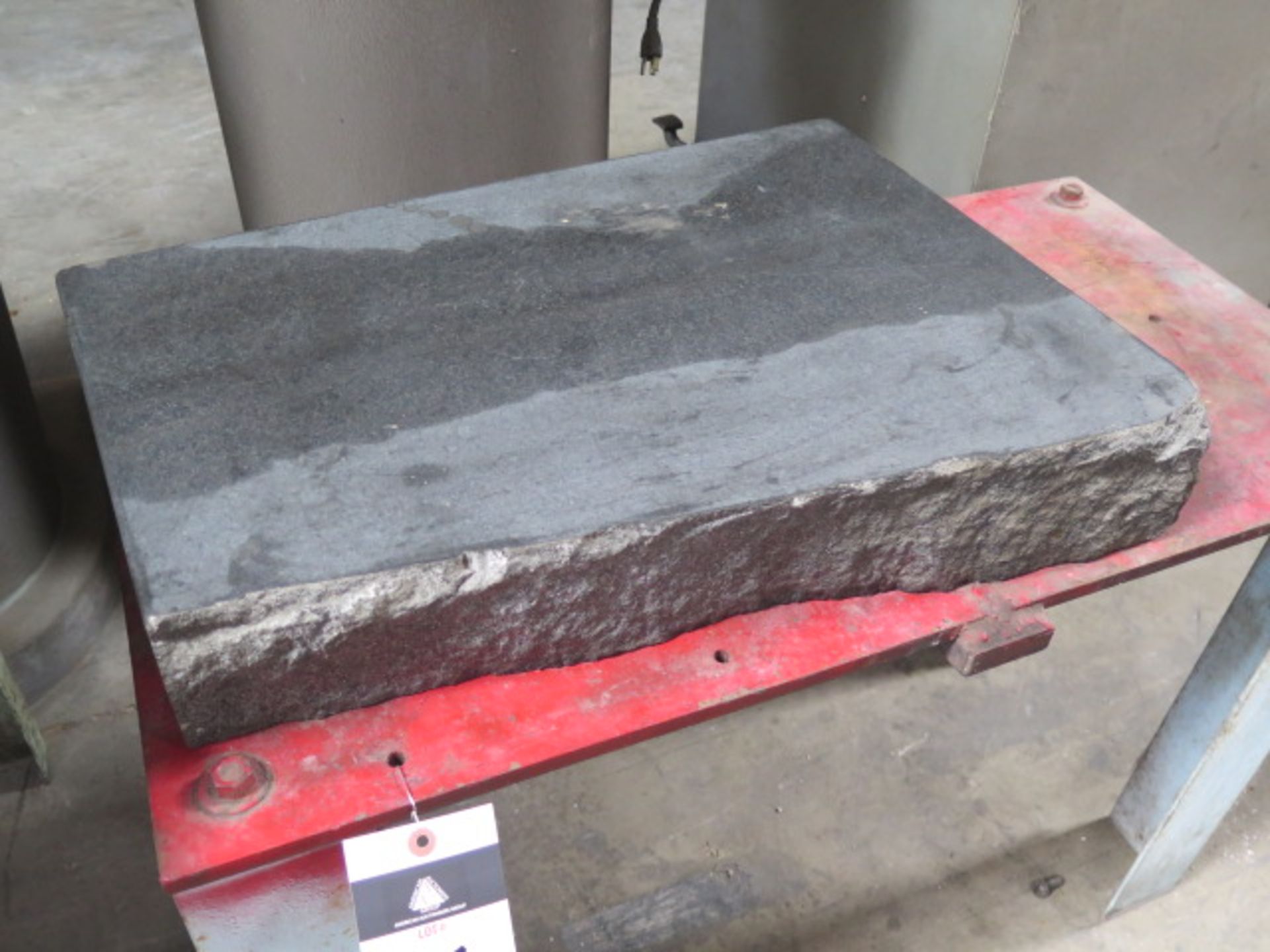 Standridge 18” x 24” x 4 ½” 2-Ledge Granite Surface Plate Granite Surface Plate(BROKEN and (2) - Image 5 of 6