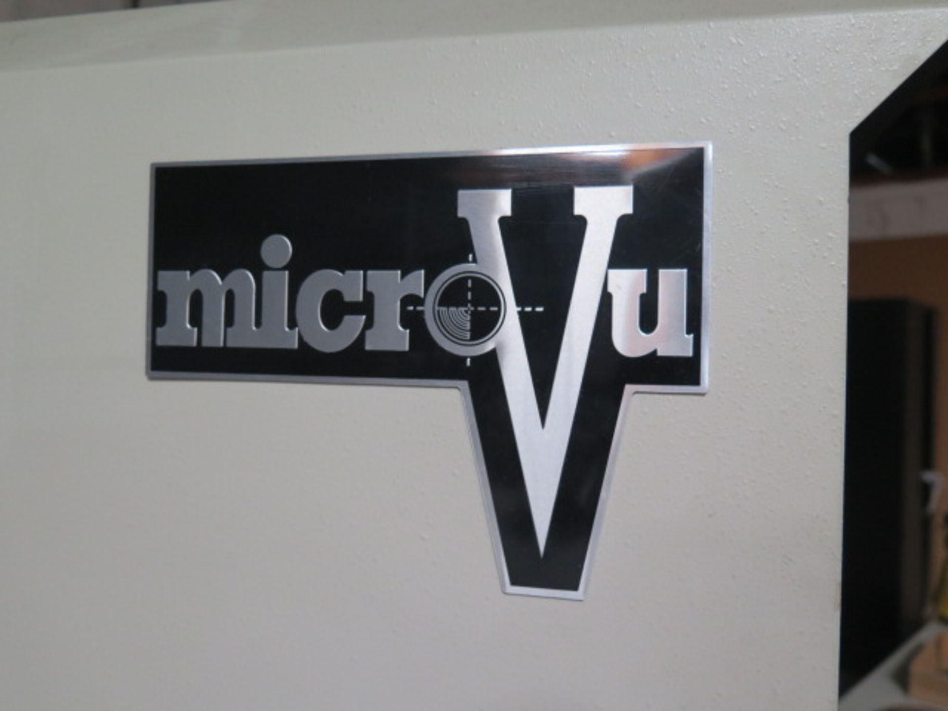 MicroVu mdl. S14B 14” Optical Comparator s/n 5022 w/ Micro-Vu Q16 Programmable DRO, Micro-Vu ED-50 - Image 3 of 11