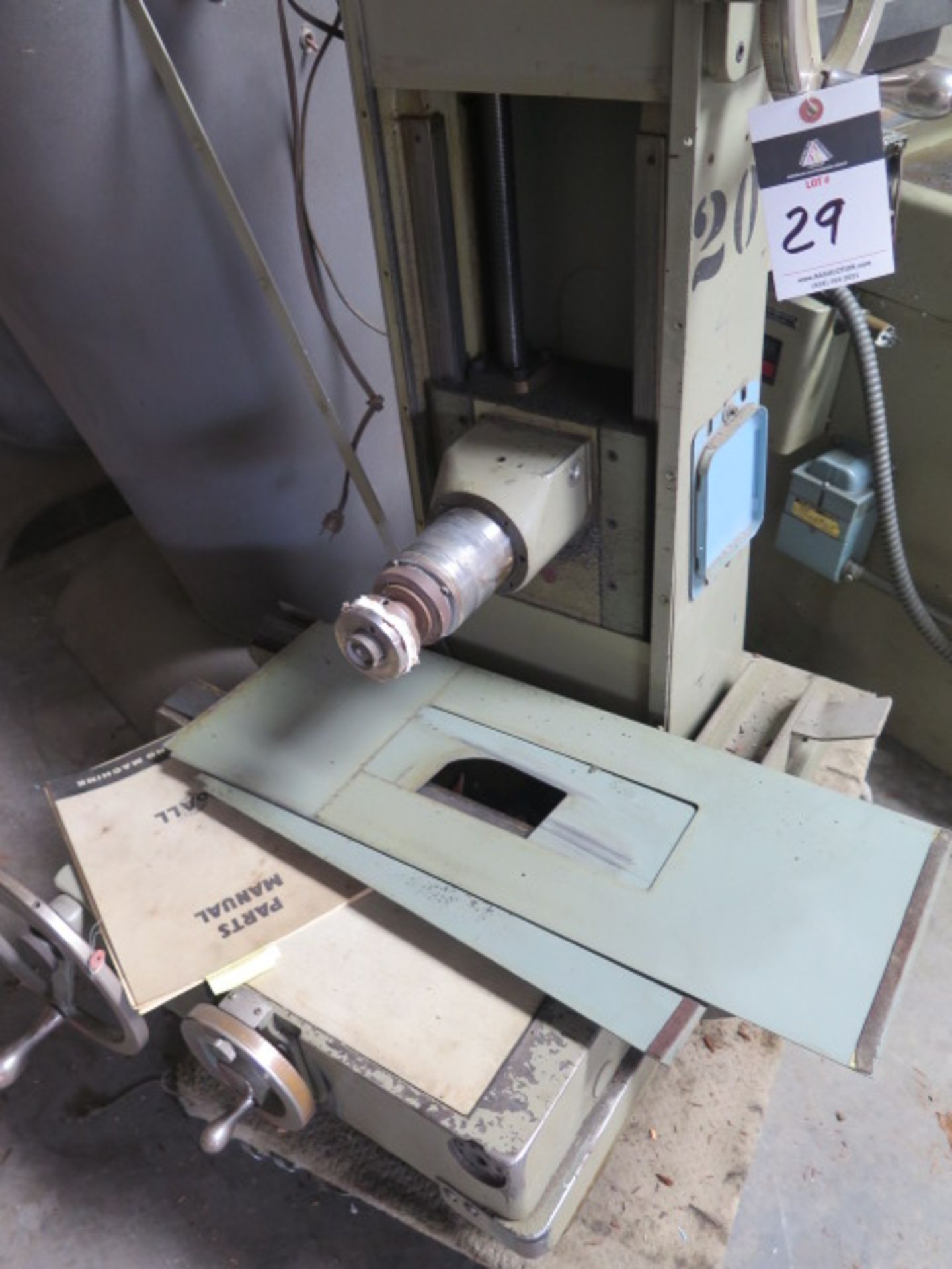 DoAll DH-612 6” x 12” Surface Grinder s/n 138-682780 (FOR PARTS) - Image 2 of 3