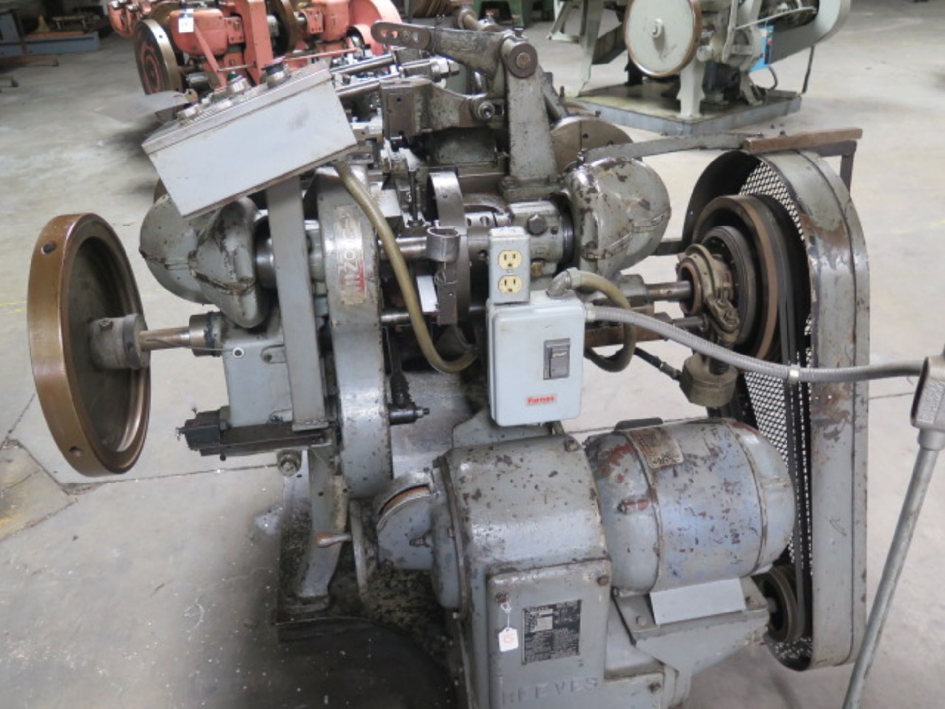 Nilson mdl. S-0 Four-Slide Machine s/n 66630 w/ Upgraded Controls, Pneumatic Clutch(AS IS - NO WARR) - Image 3 of 15