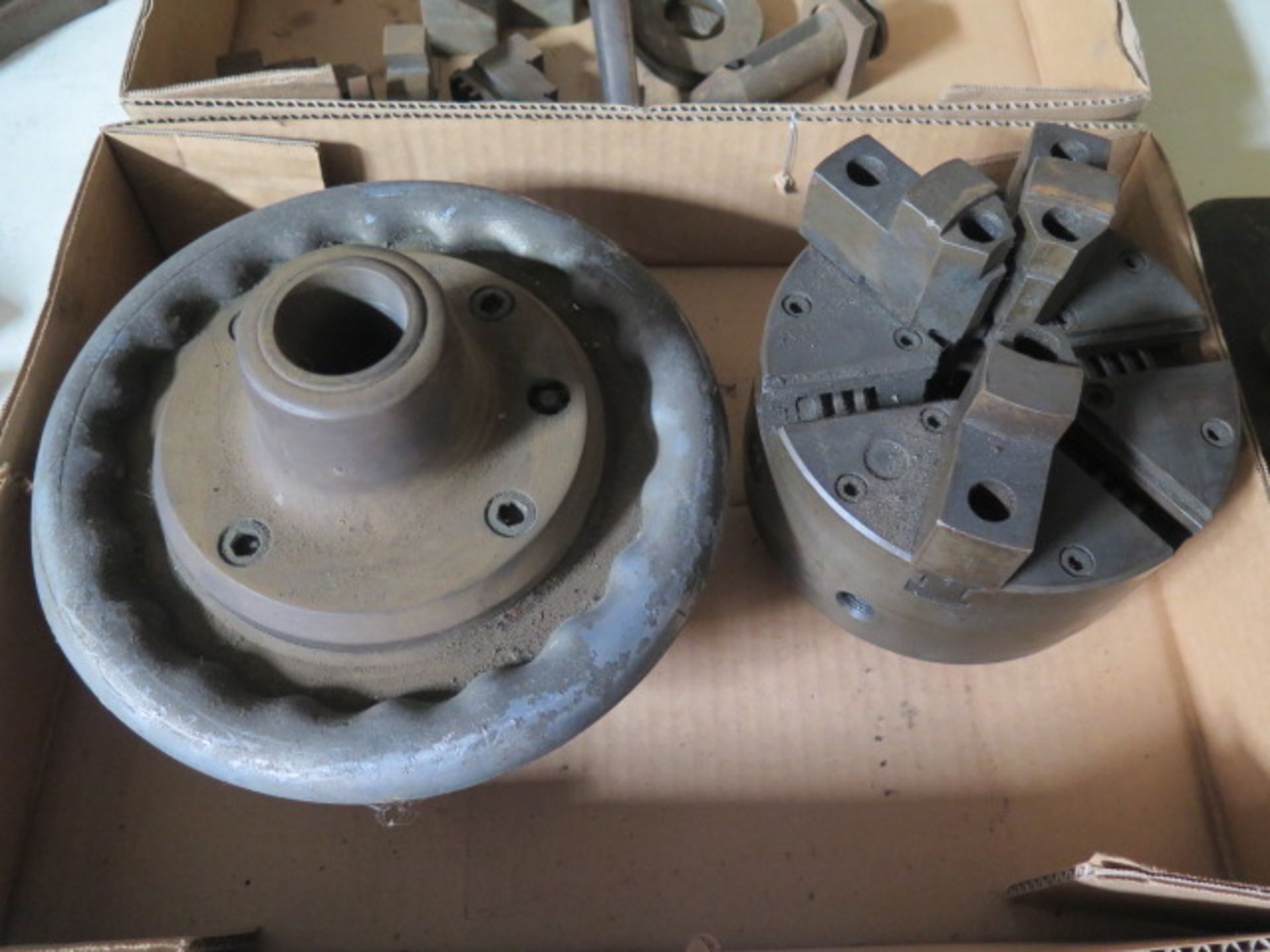 5C Speed Chuck, 6" 6-Jaw Chuck and Misc Lathe Acces - Image 2 of 3