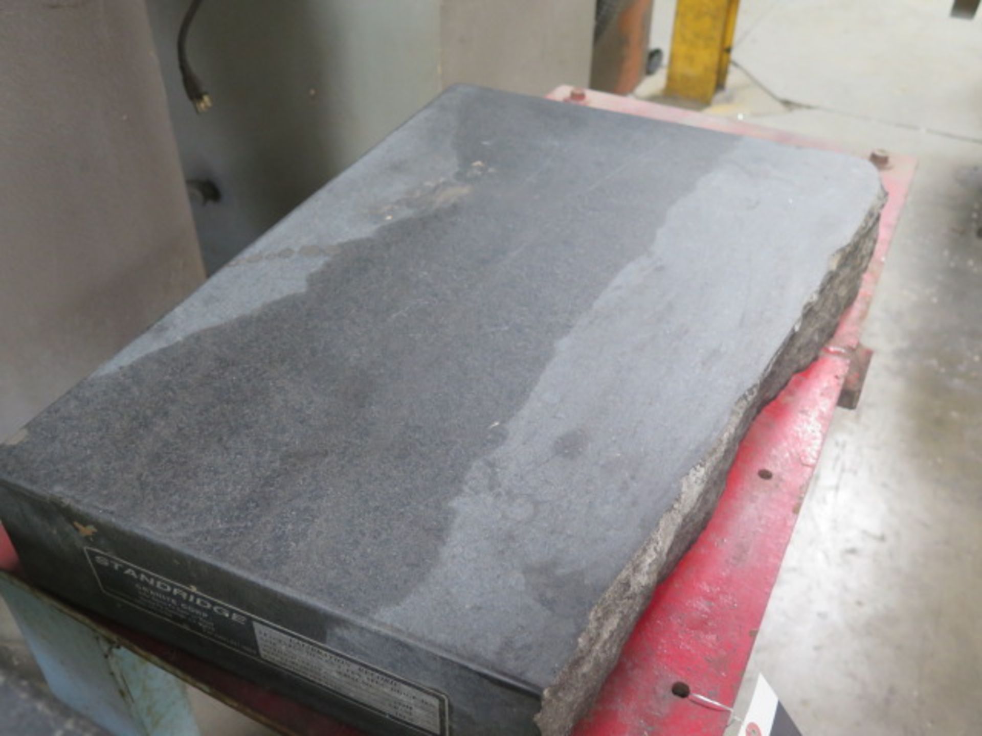 Standridge 18” x 24” x 4 ½” 2-Ledge Granite Surface Plate Granite Surface Plate(BROKEN and (2) - Image 6 of 6