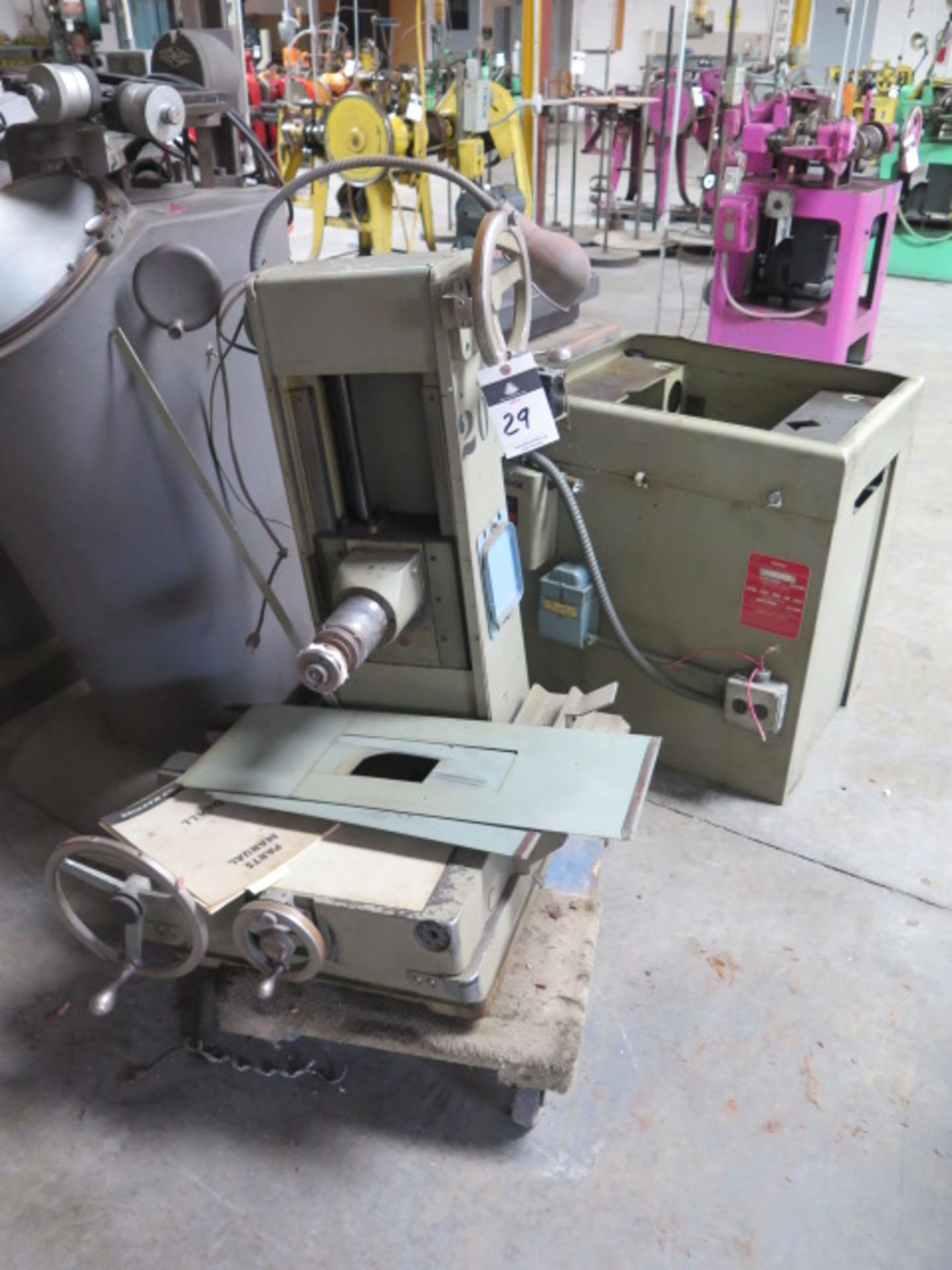 DoAll DH-612 6” x 12” Surface Grinder s/n 138-682780 (FOR PARTS)