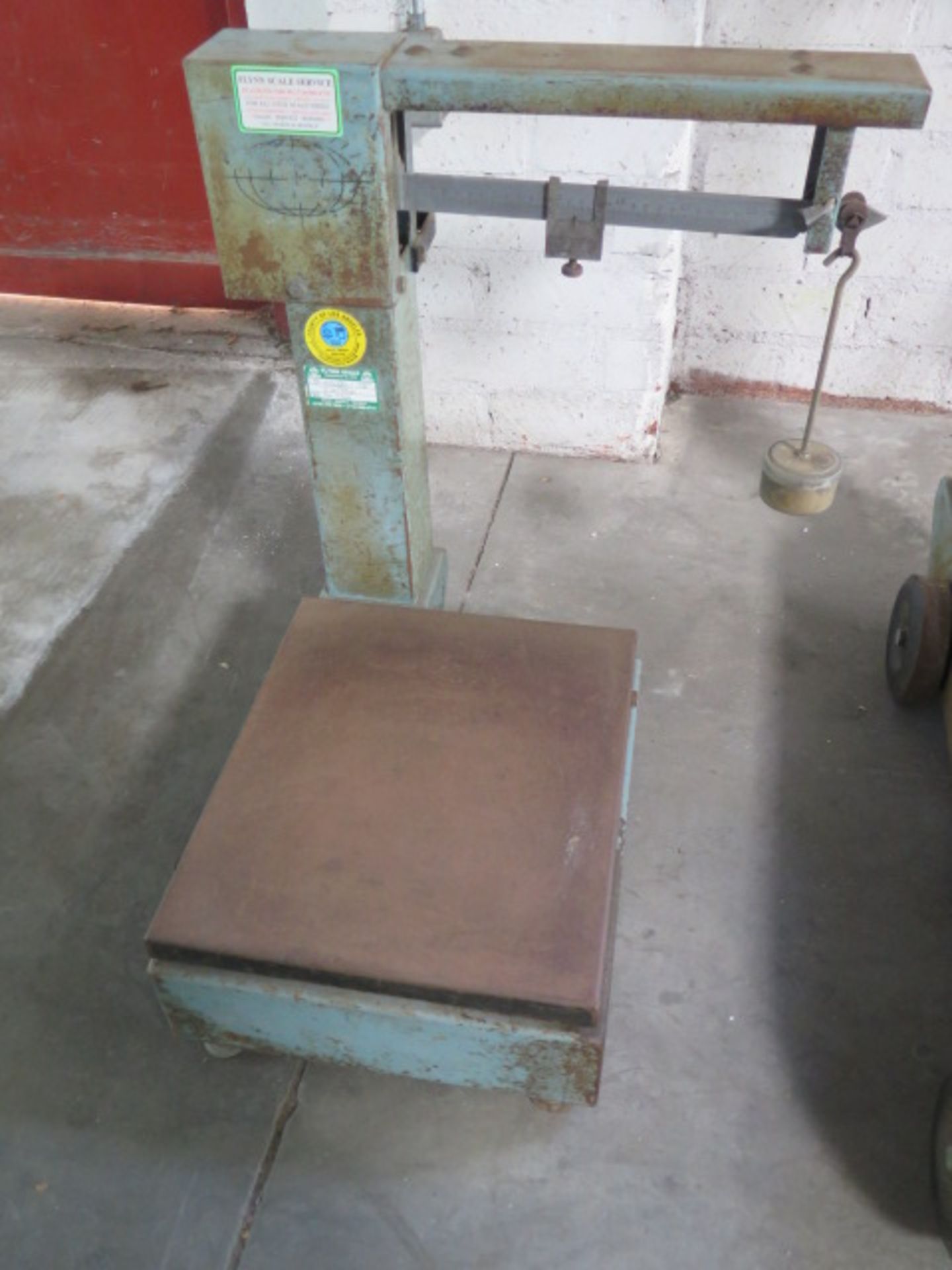 Howe 800 Lb Cap Shipping Scale and Howe 250 Lb Cap Shipping Scale - Image 5 of 6