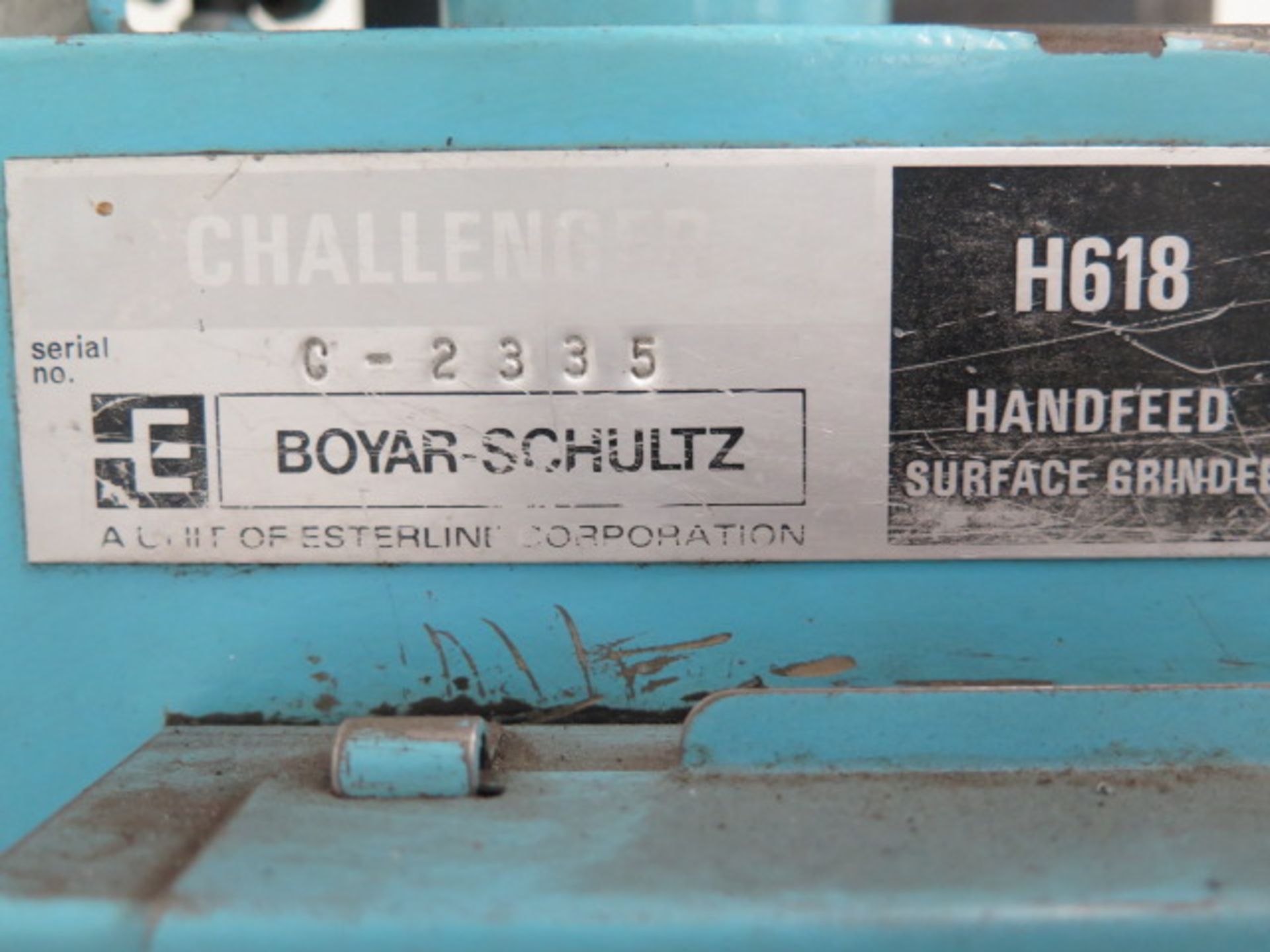 Boyar Schultz Challenger H618 6” x 18” Surface Grinder s/n C-2335 w/ Walker Fine-Line - Image 8 of 8