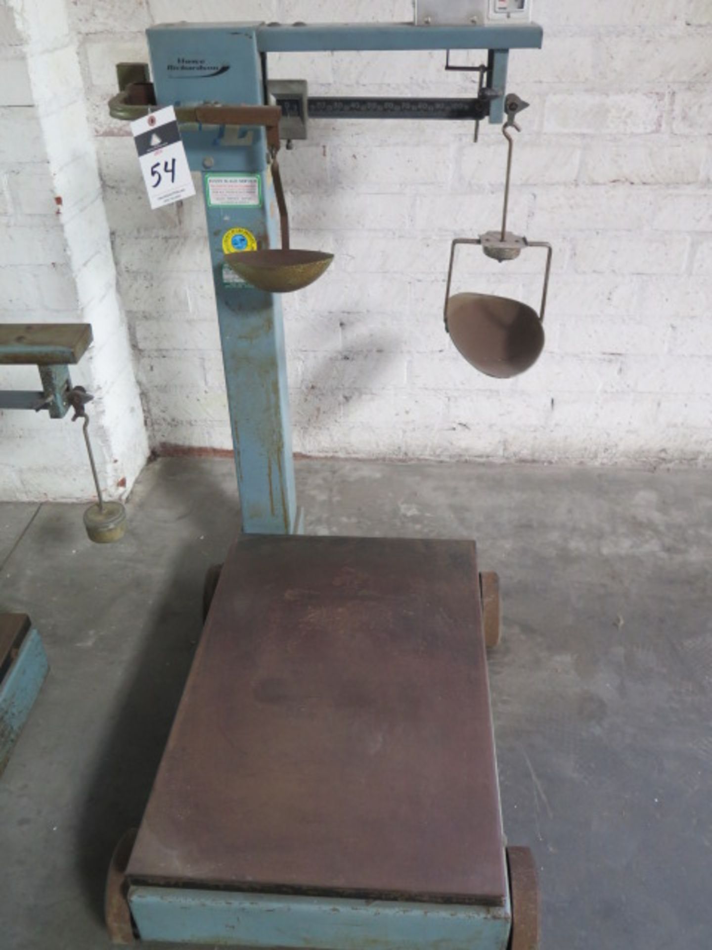 Howe 800 Lb Cap Shipping Scale and Howe 250 Lb Cap Shipping Scale - Image 2 of 6