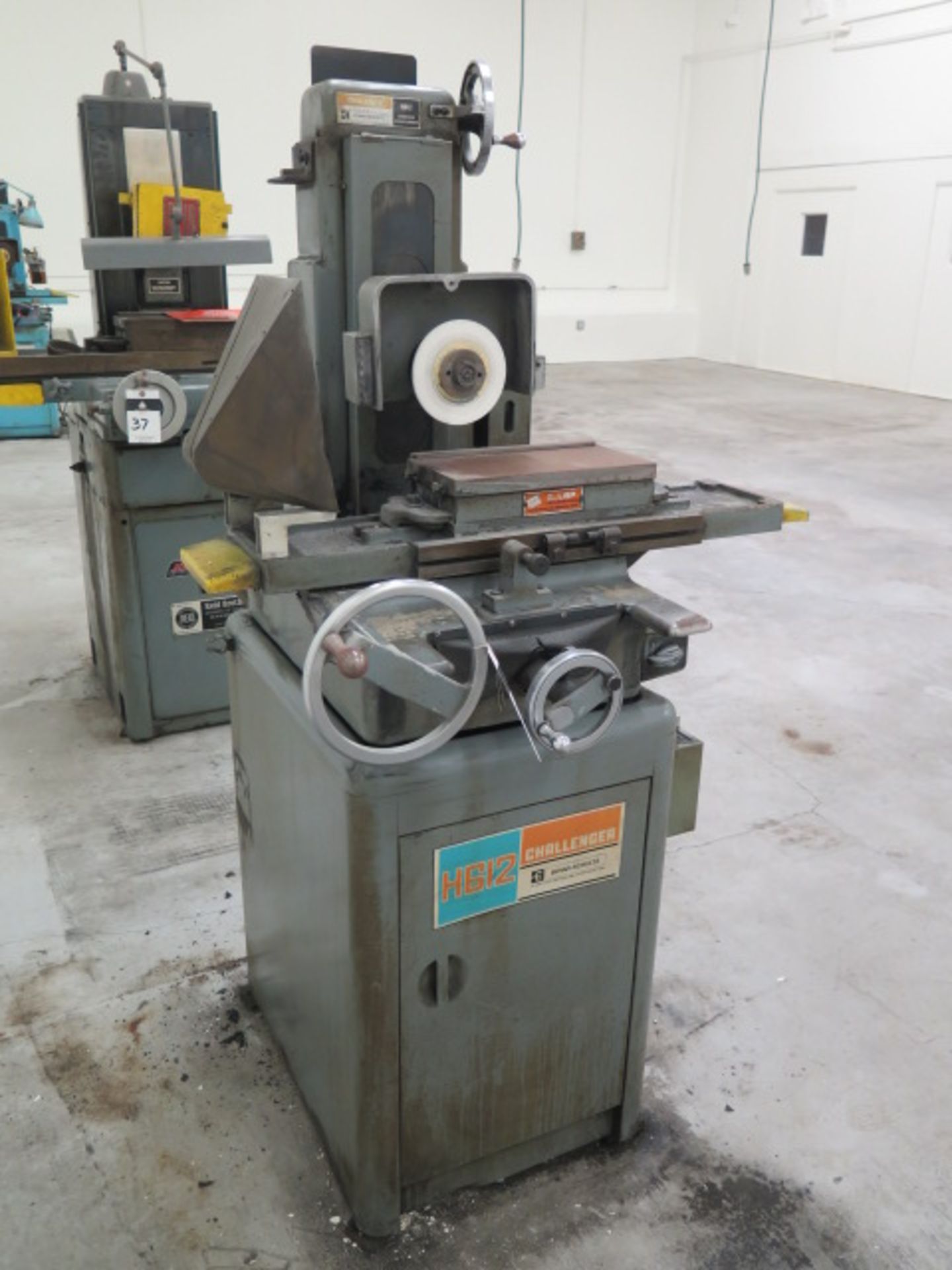 Boyar Schultz Challenger H612 6” x 12” Surface Grinder s/n 22899 w/ Walker Electromagnetic Chuck - Image 2 of 8