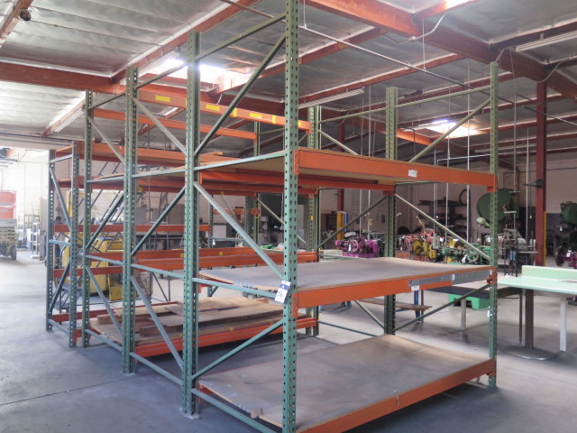 Pallet Racking (6-Sections NO CONTENTS)