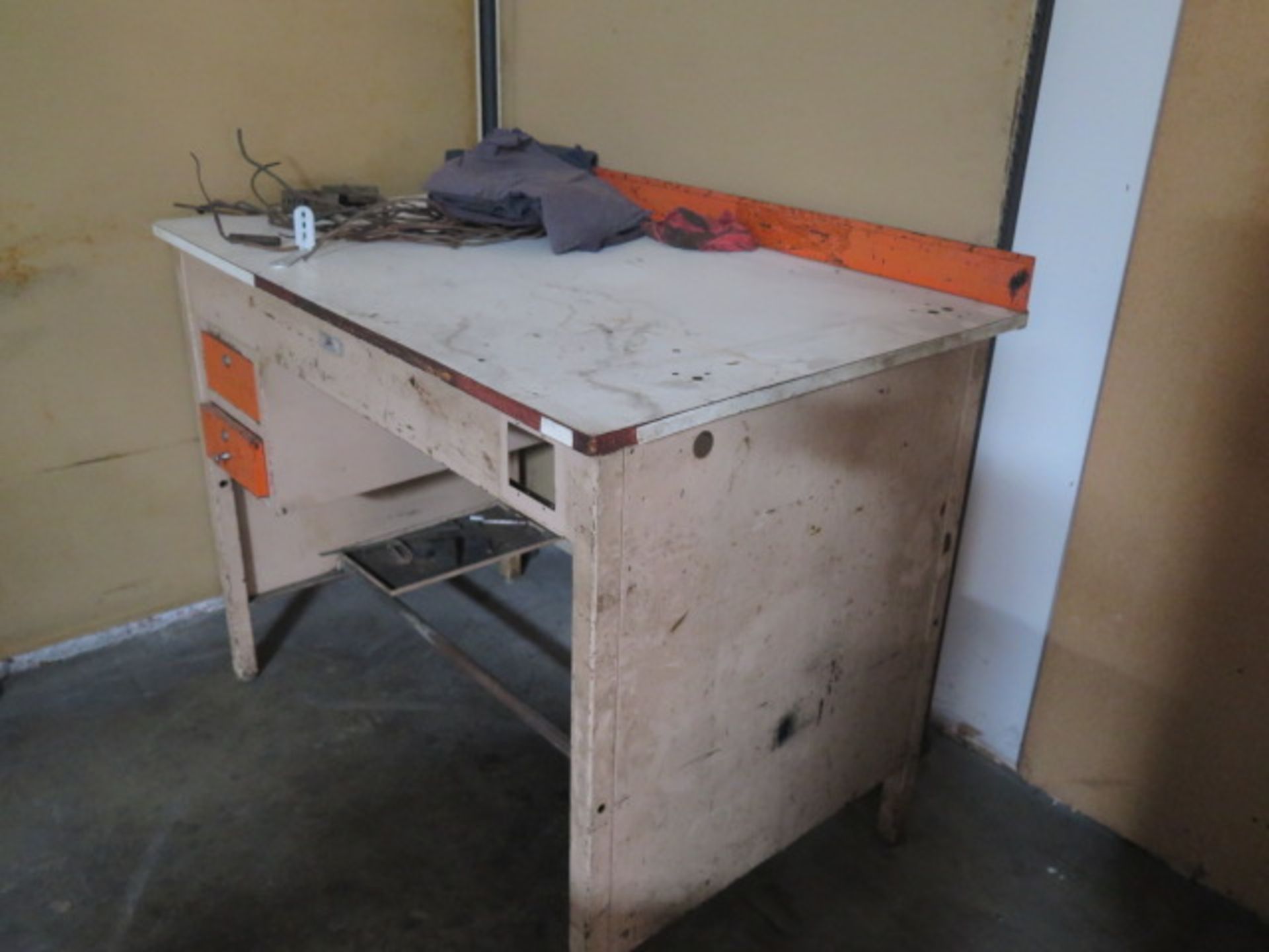 Storage Cabinets, File Cabinet and Desk - Image 3 of 3