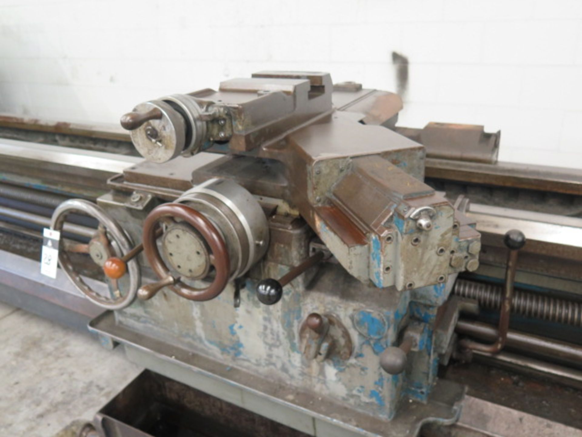 Monarch 31” x 200” Lathe s/n 49191 w/ Adjustable RPM, 3” Thru Spindle Bore, Inch Threading, - Image 9 of 14