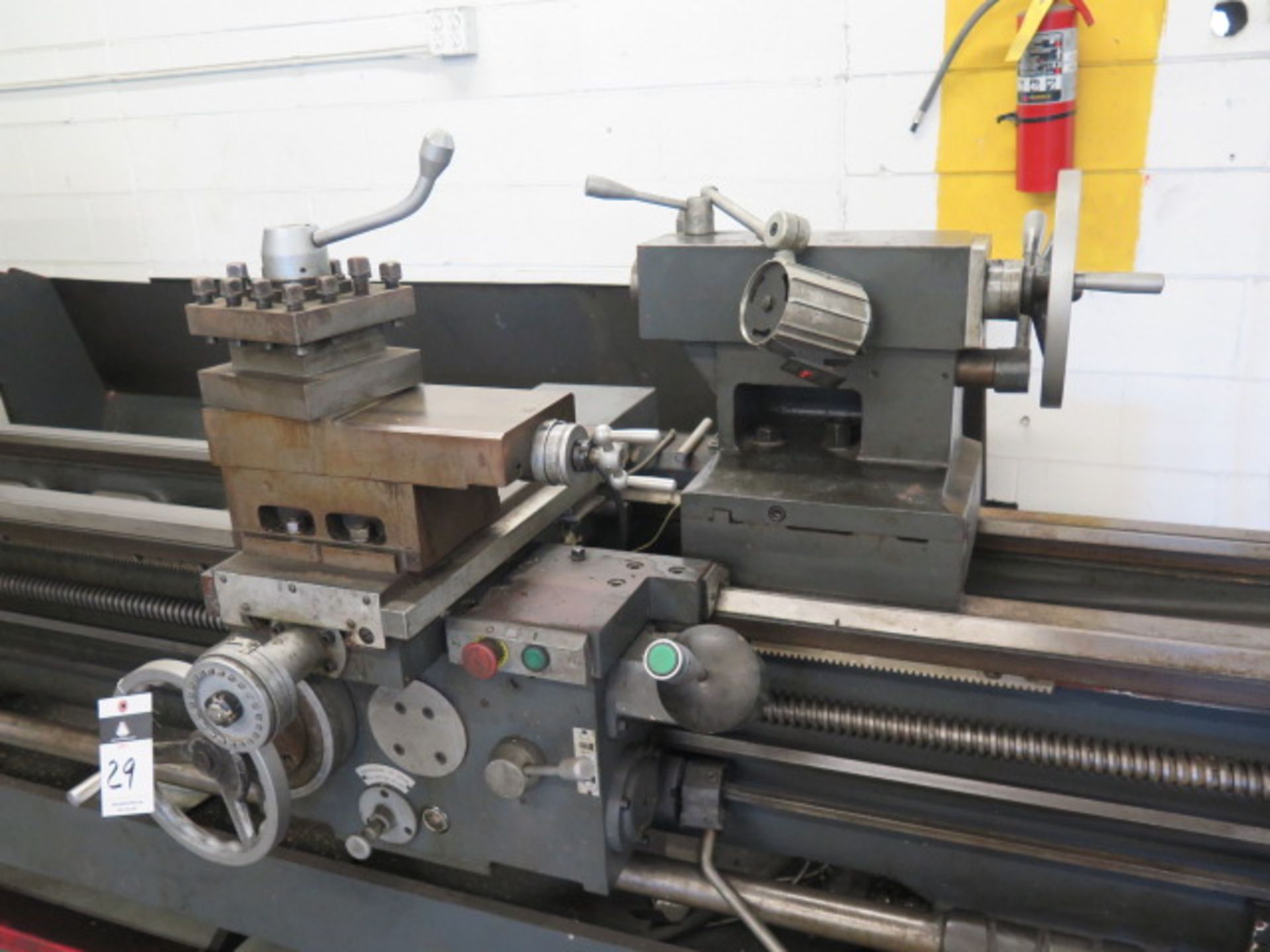 2015 Import 26” x 80” Geared Head Gap Bed Lathe (FOR PARTS) w/ 4 3/8” Thru Spindle Bore - Image 9 of 9