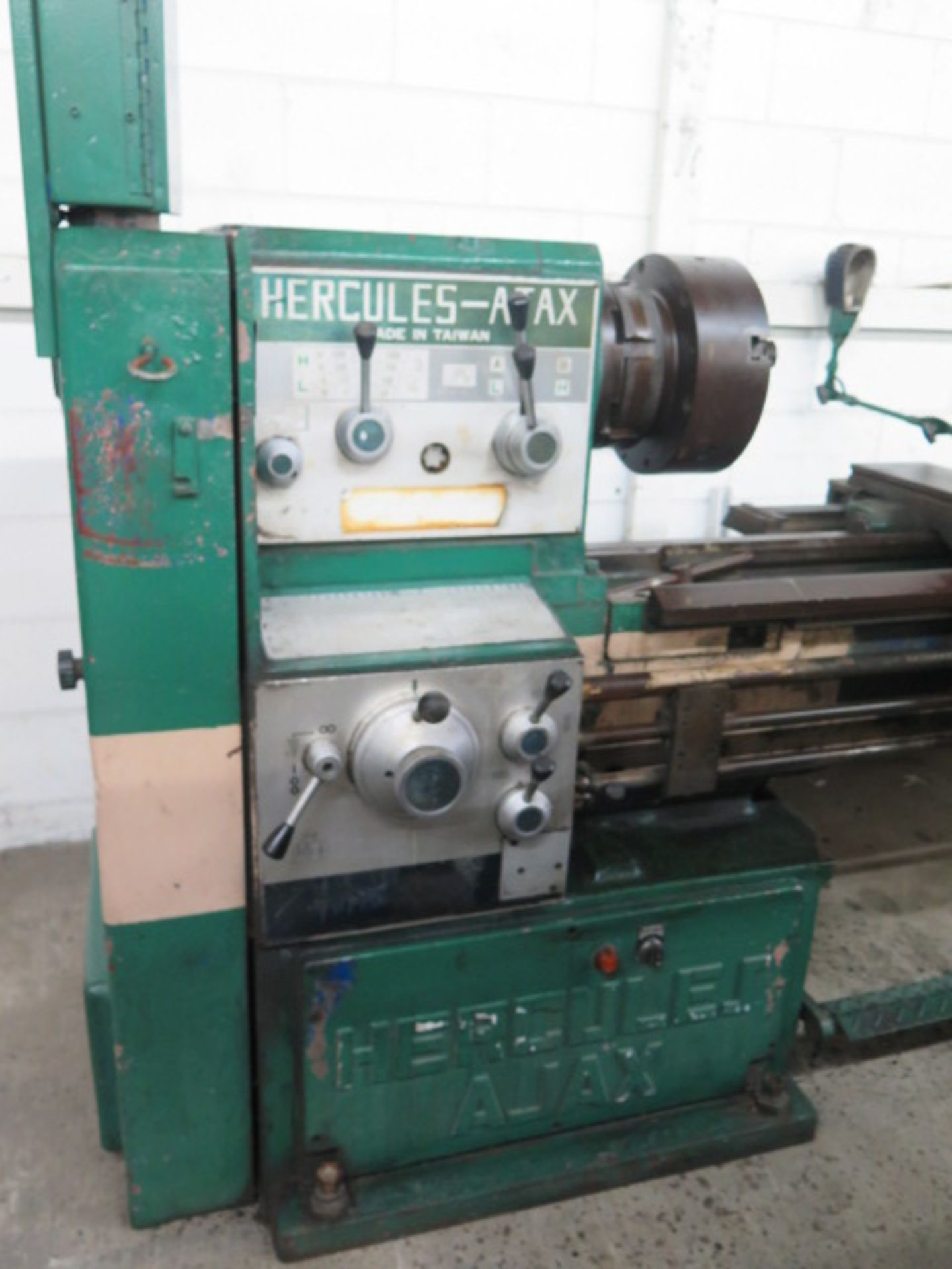 Hercules-Ajax mdl. MFG1210G 24” x 102” Geared Head Lathe w/ Taper Attachment, Inch/mm Threading, - Image 3 of 9