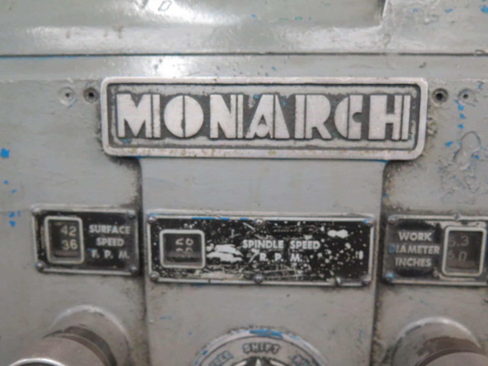 Monarch 31” x 200” Lathe s/n 49191 w/ Adjustable RPM, 3” Thru Spindle Bore, Inch Threading, - Image 11 of 14