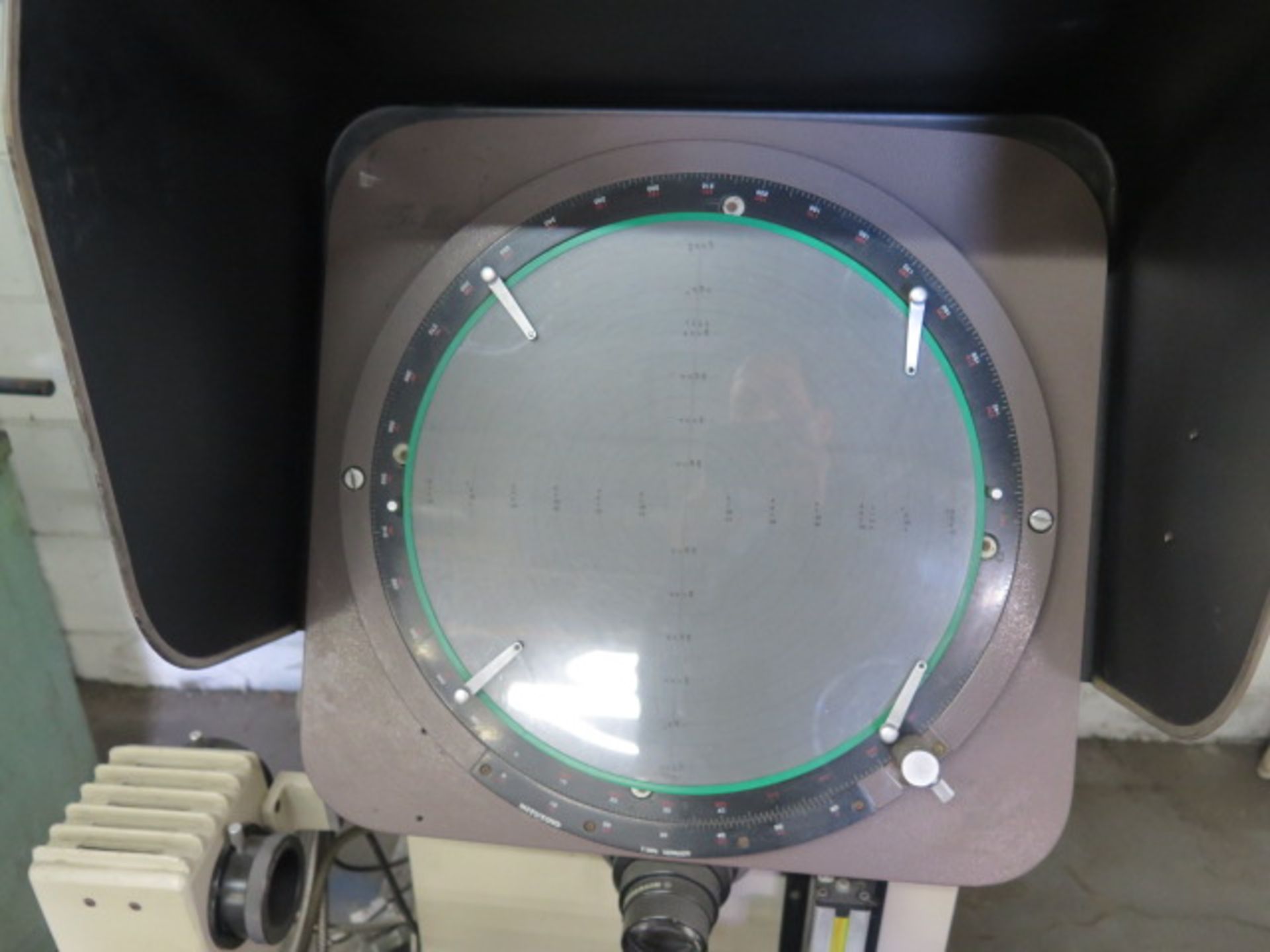 Mitutoyo PH350H 13” Optical Comparator s/n 40337 w/ Surface and Profile Illumination, 6” x 16” - Image 4 of 6